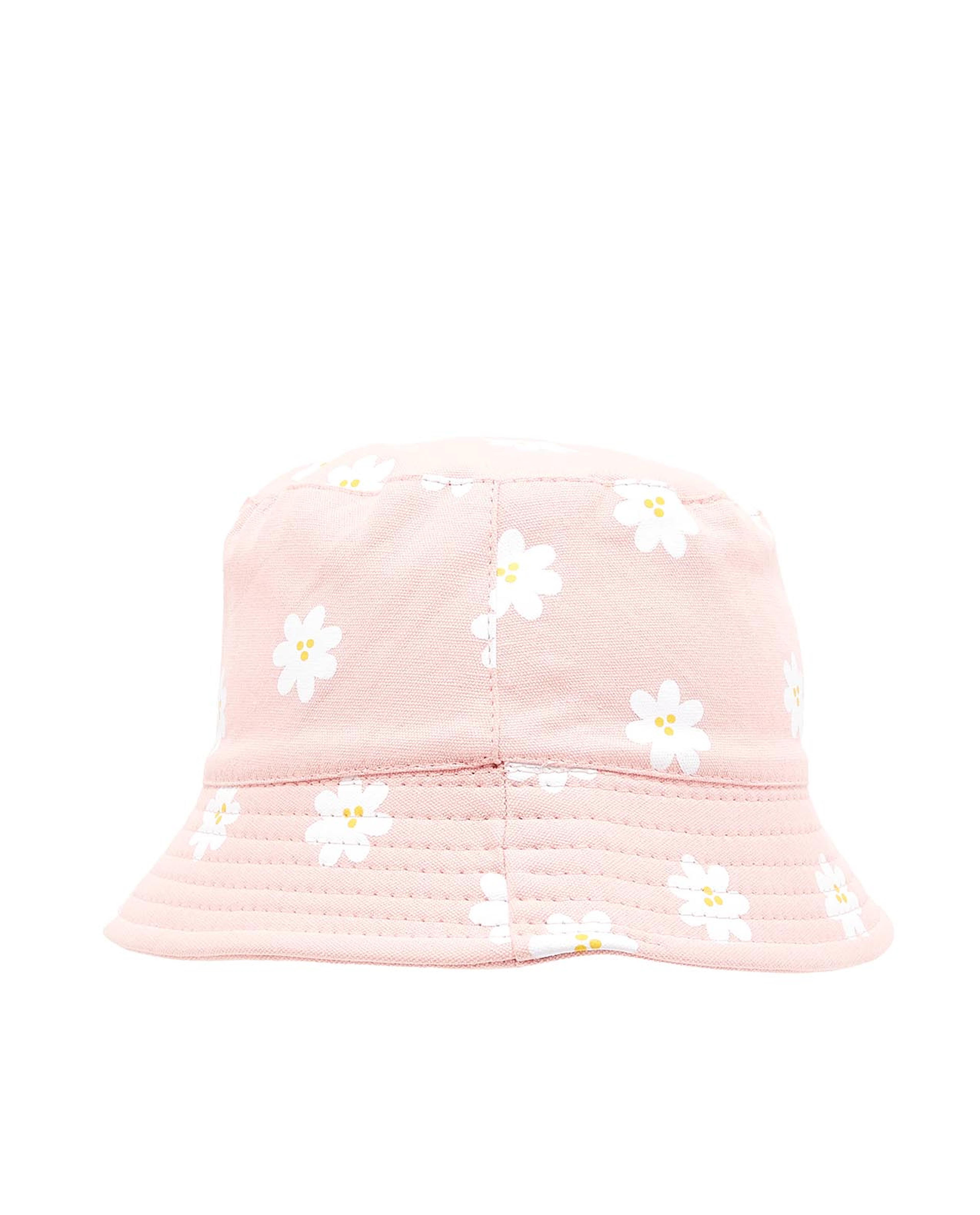 قبعة باكت بطبعة زهور