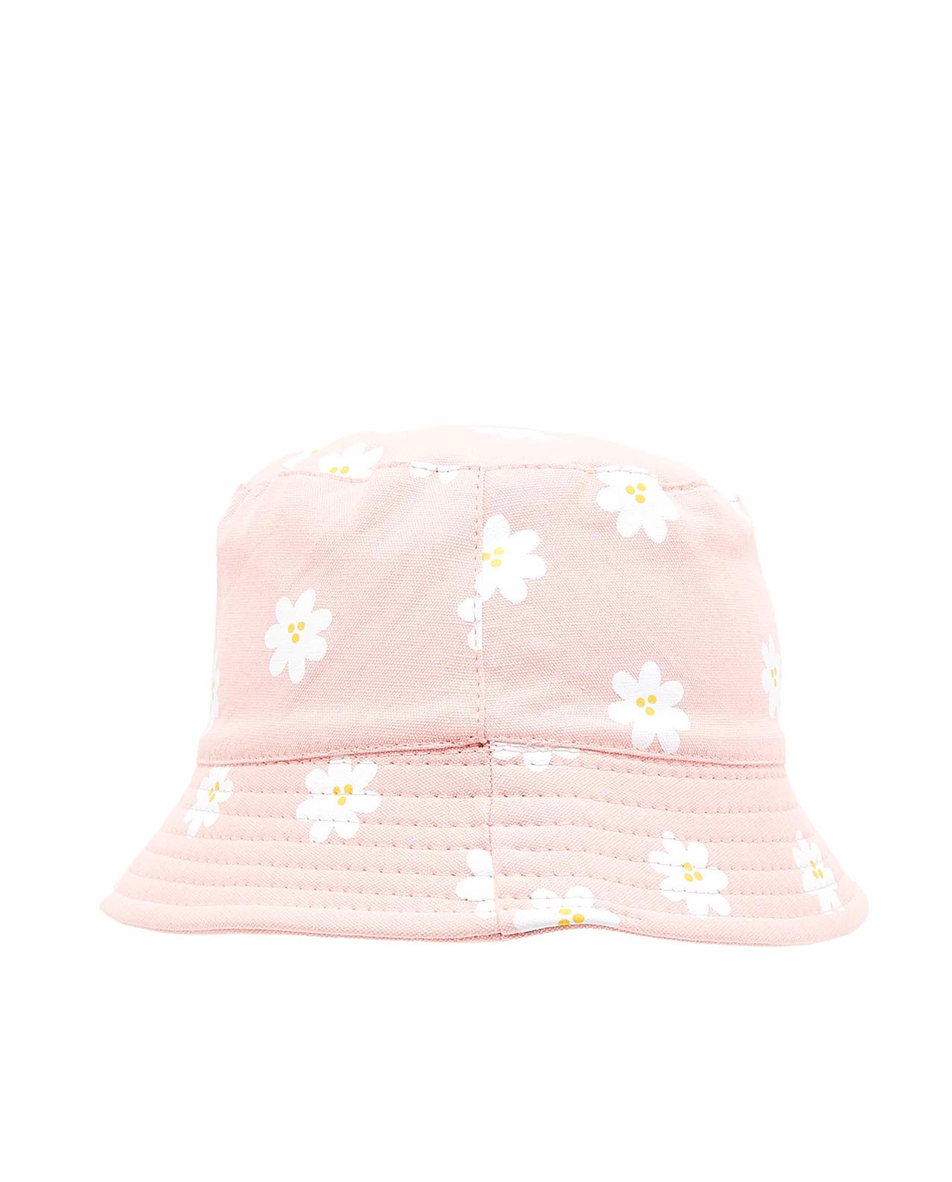 قبعة باكت بطبعة زهور