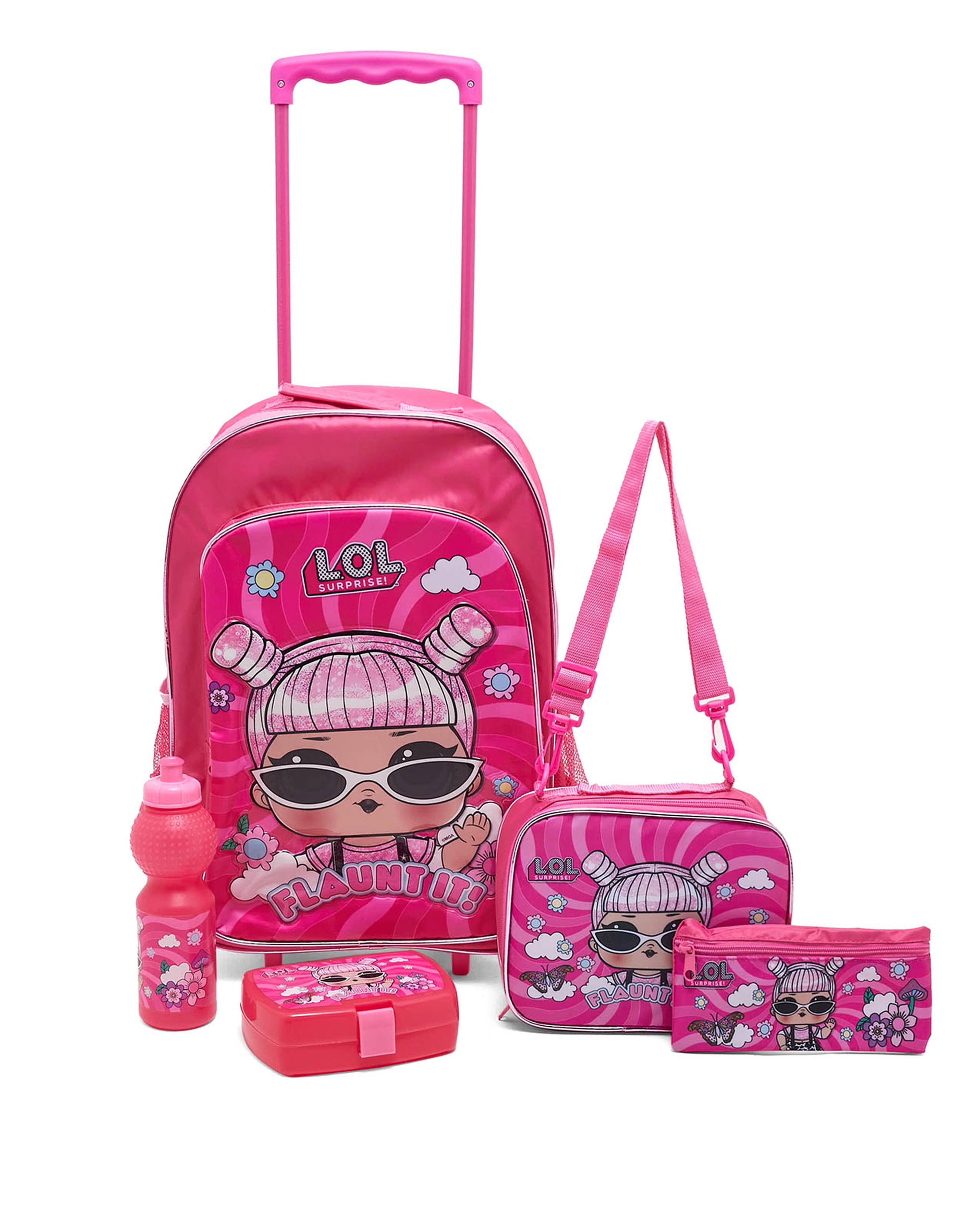 طقم حقيبة مدرسية لول سبرايز