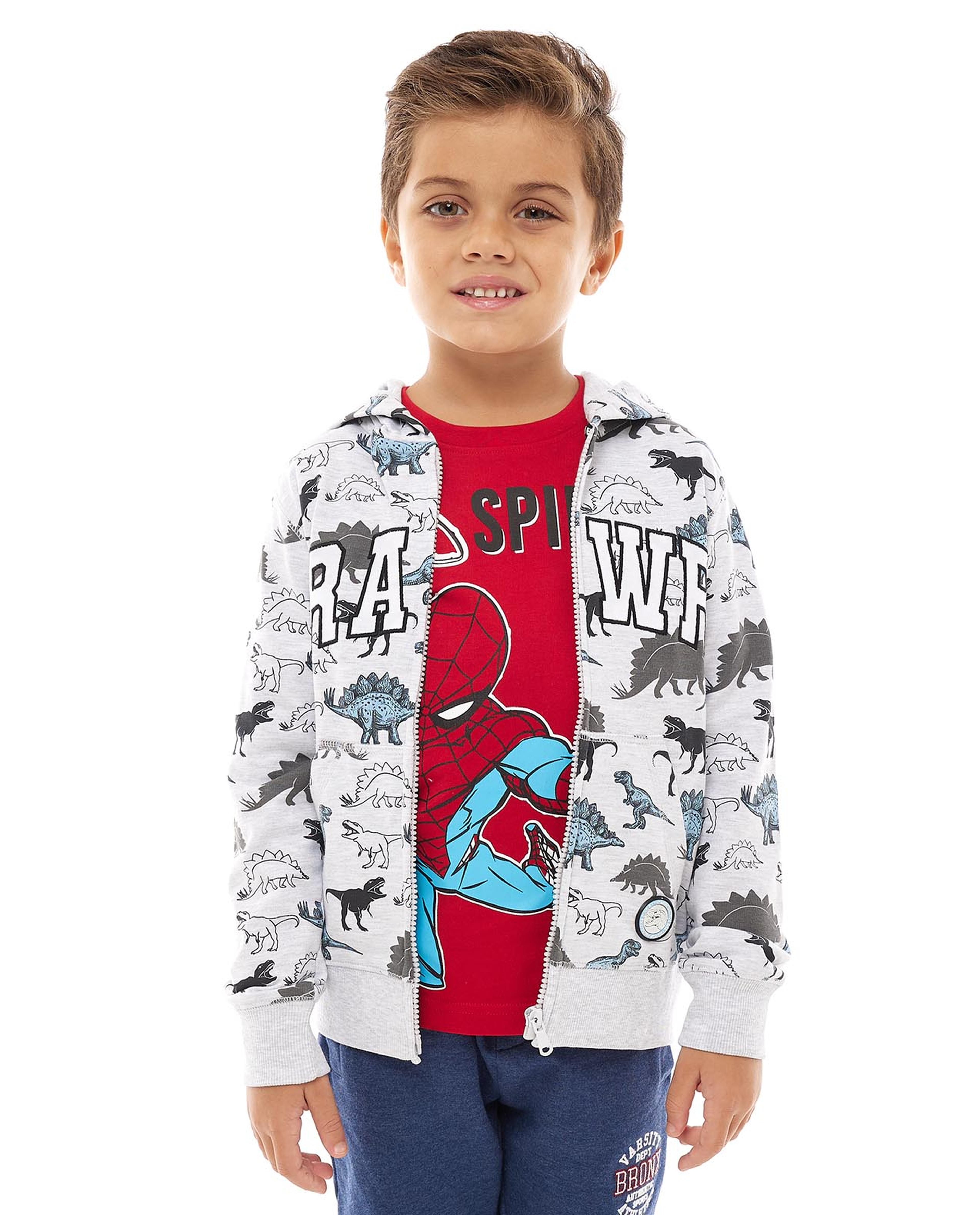 جاكيت منقط بهودي وسحاب