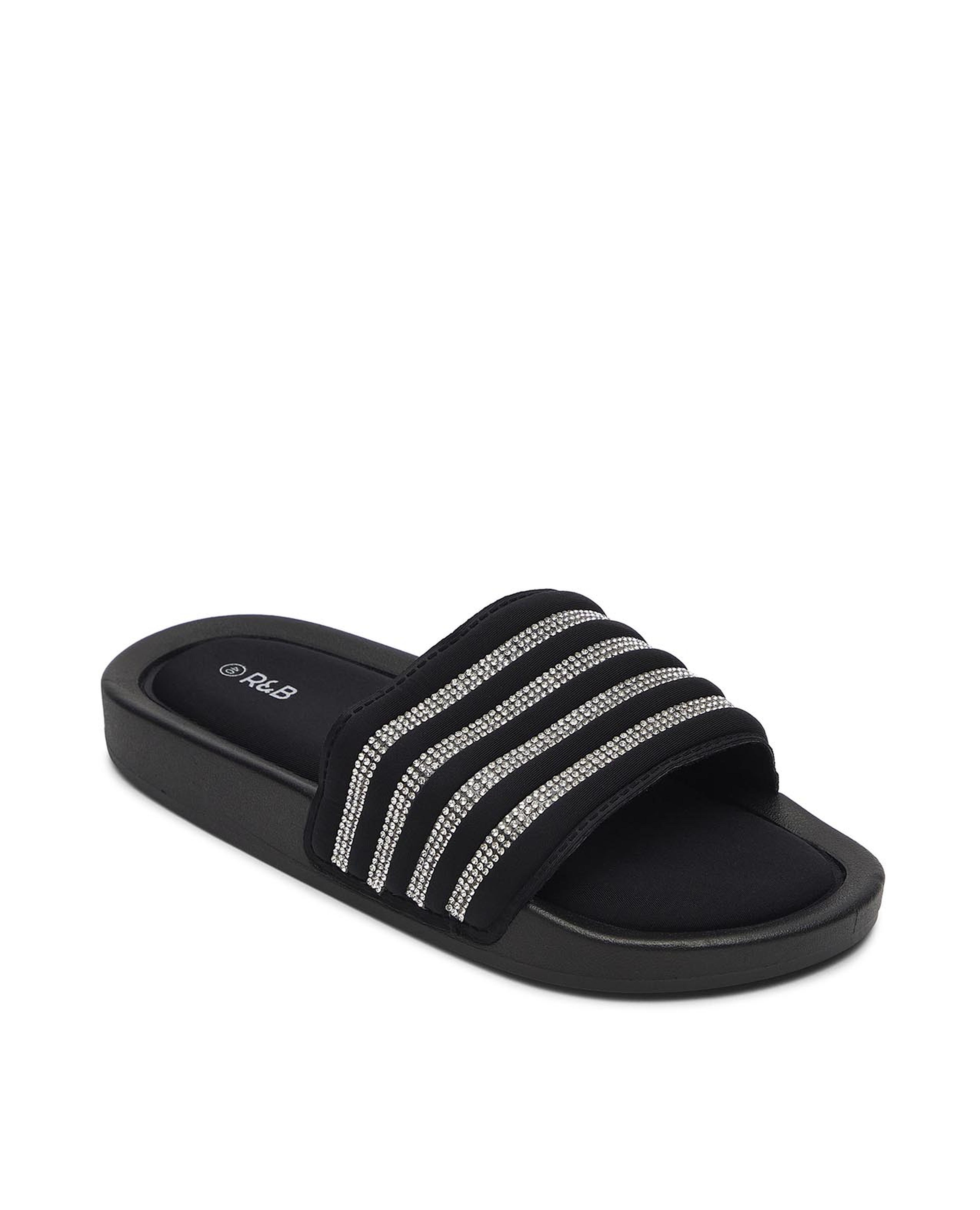 شبشب مطعم بالأحجار