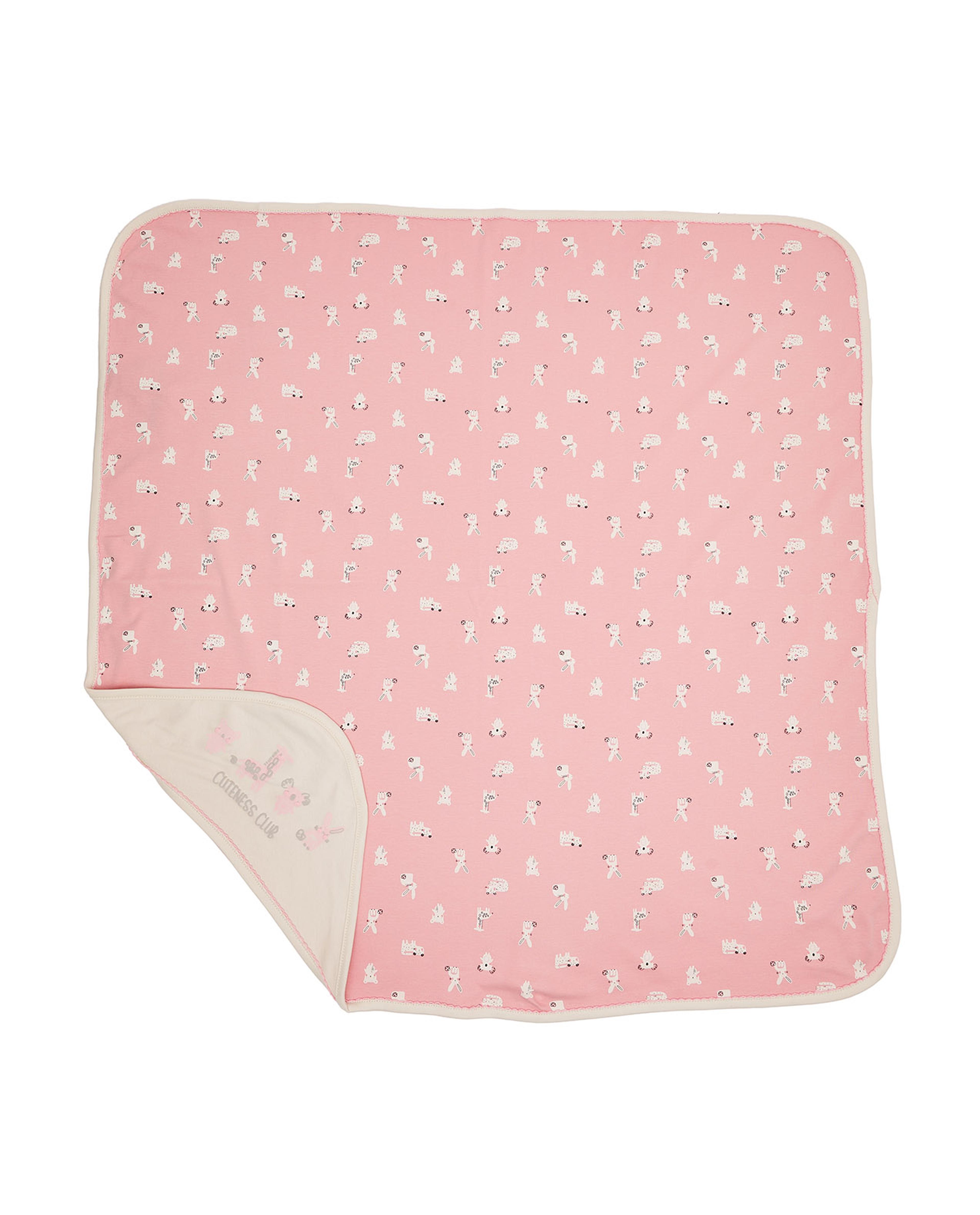 بطانية مواليد - قطعتين