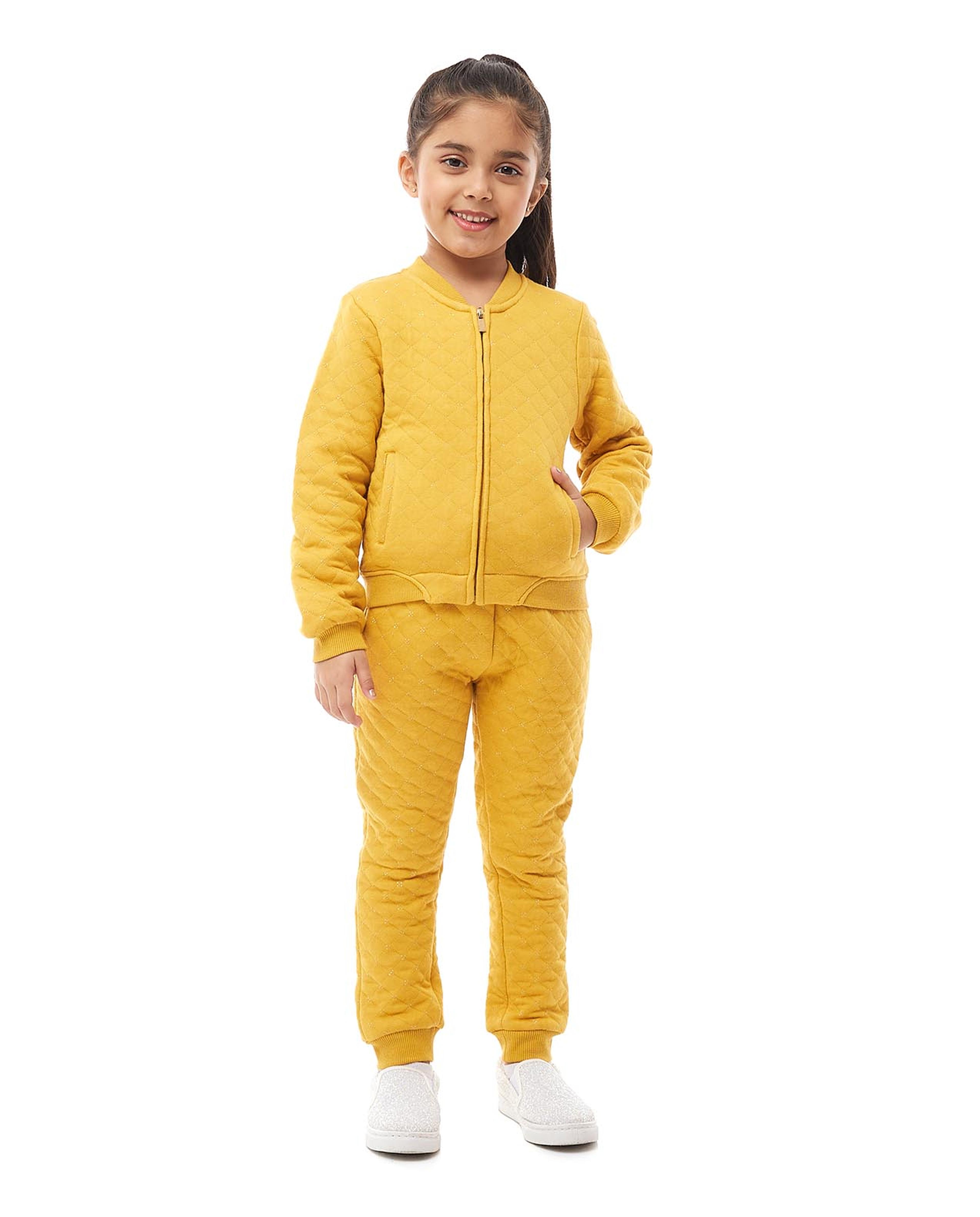 Quilted Knitted Co-Ord Set