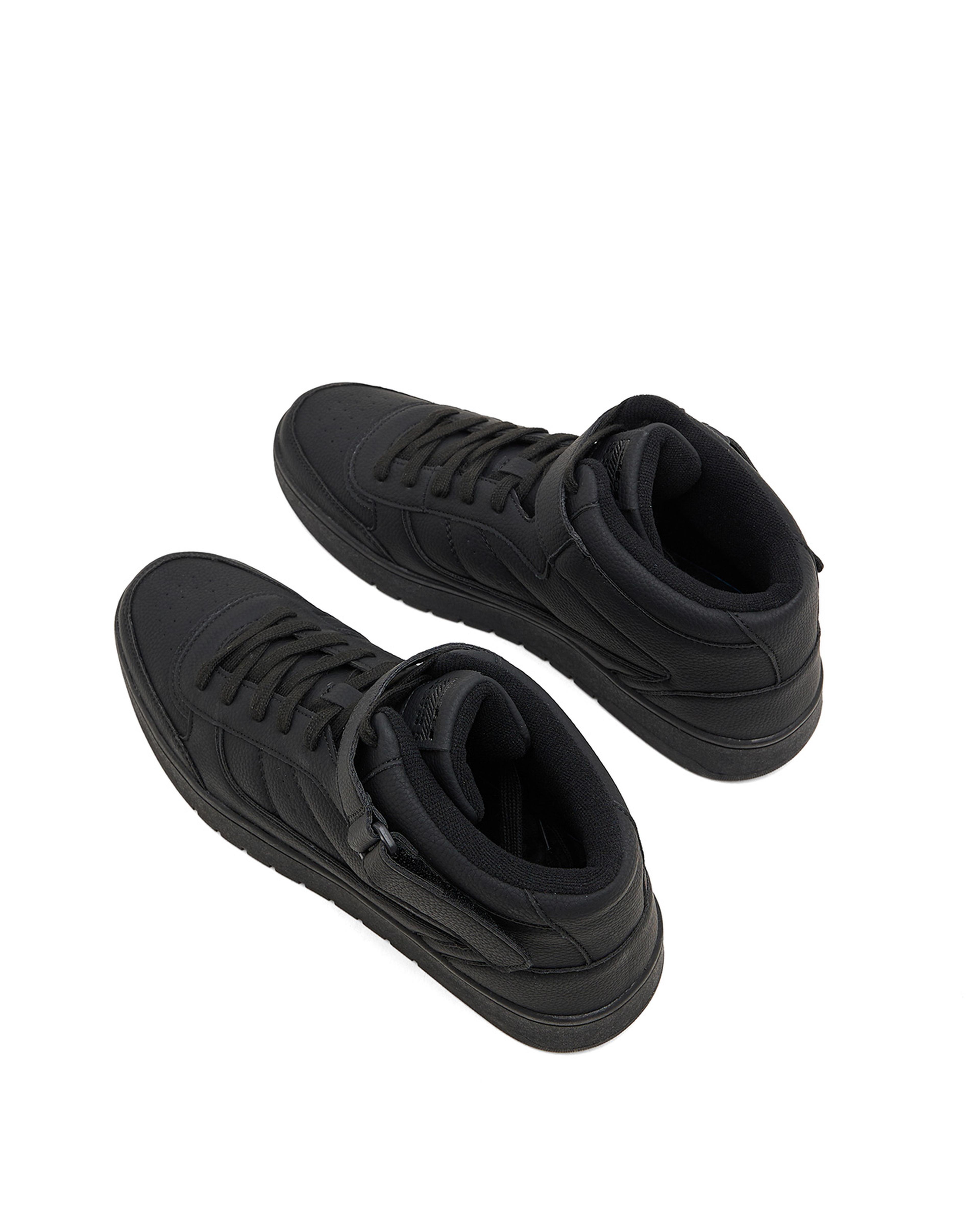 Color Block High Top Sneakers