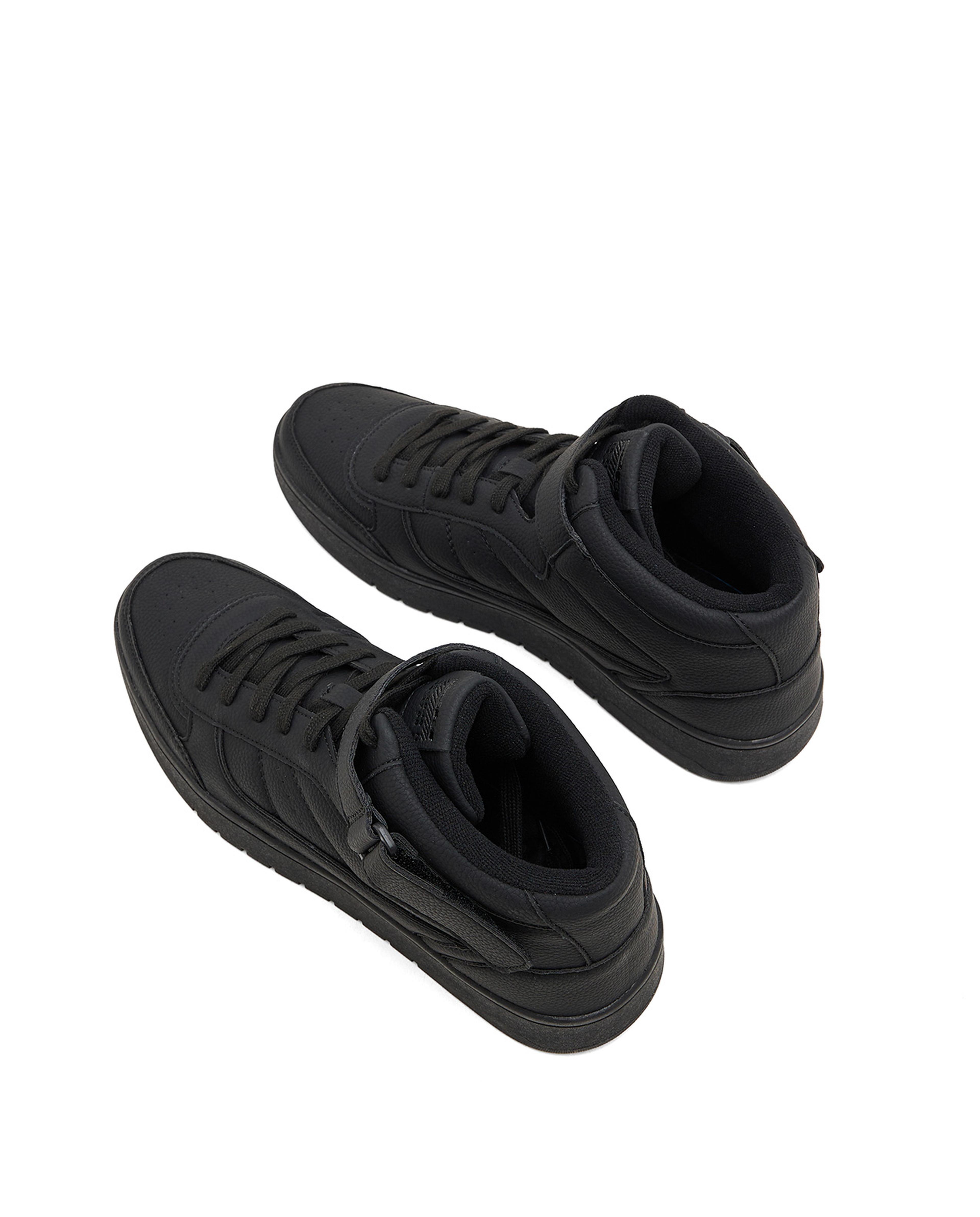 Color Block High Top Sneakers