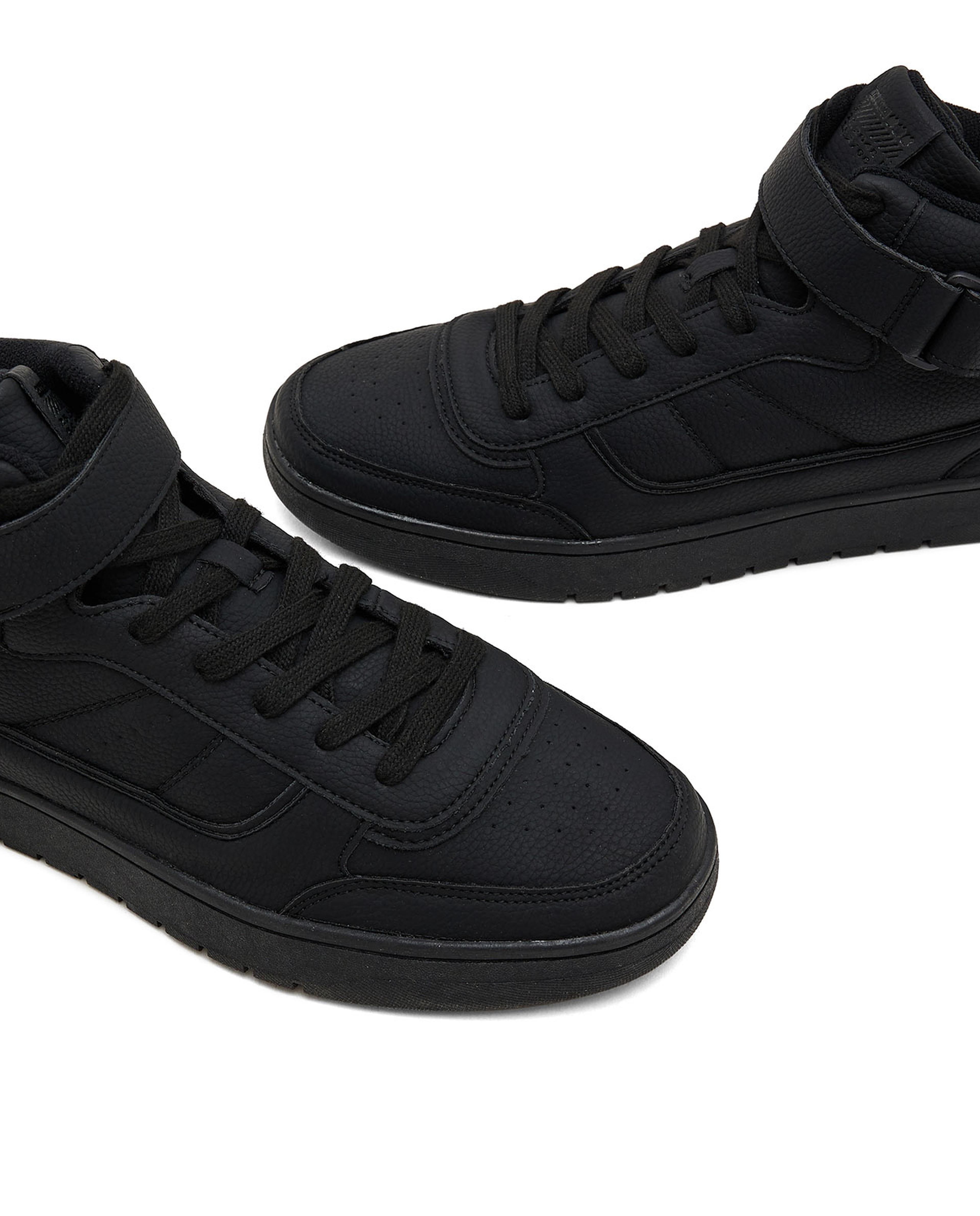 Color Block High Top Sneakers