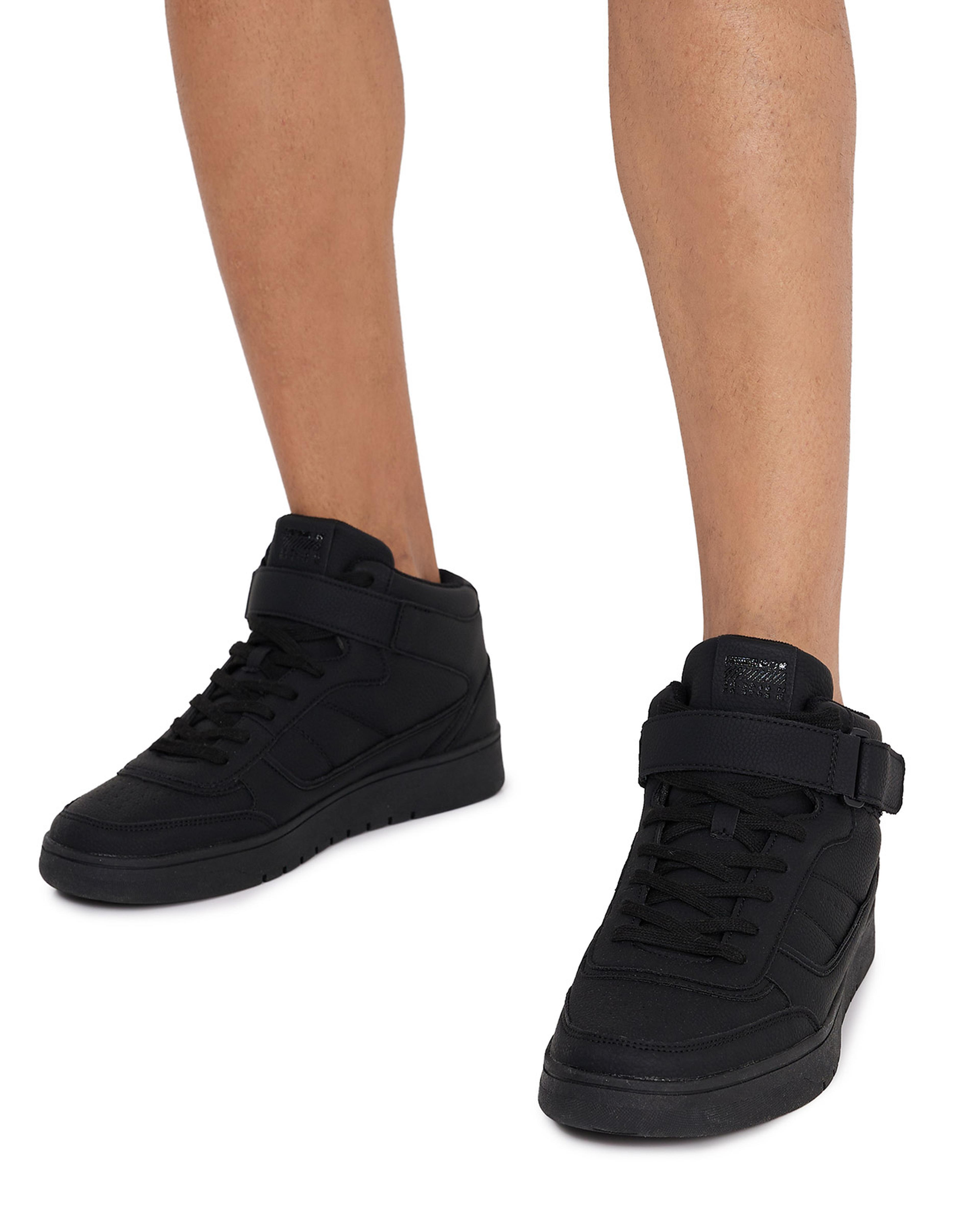 Color Block High Top Sneakers