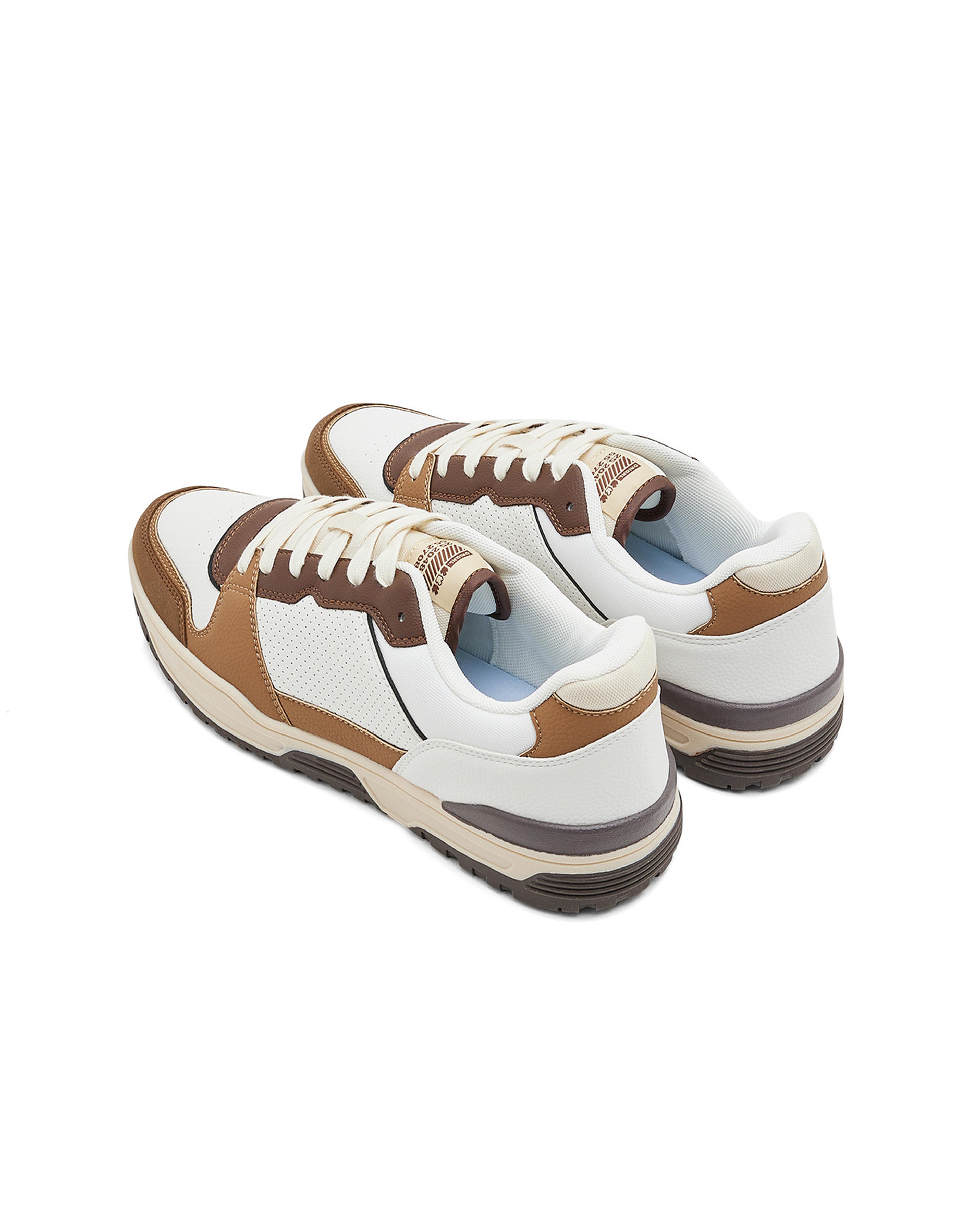 Color Block Low Top Sneakers