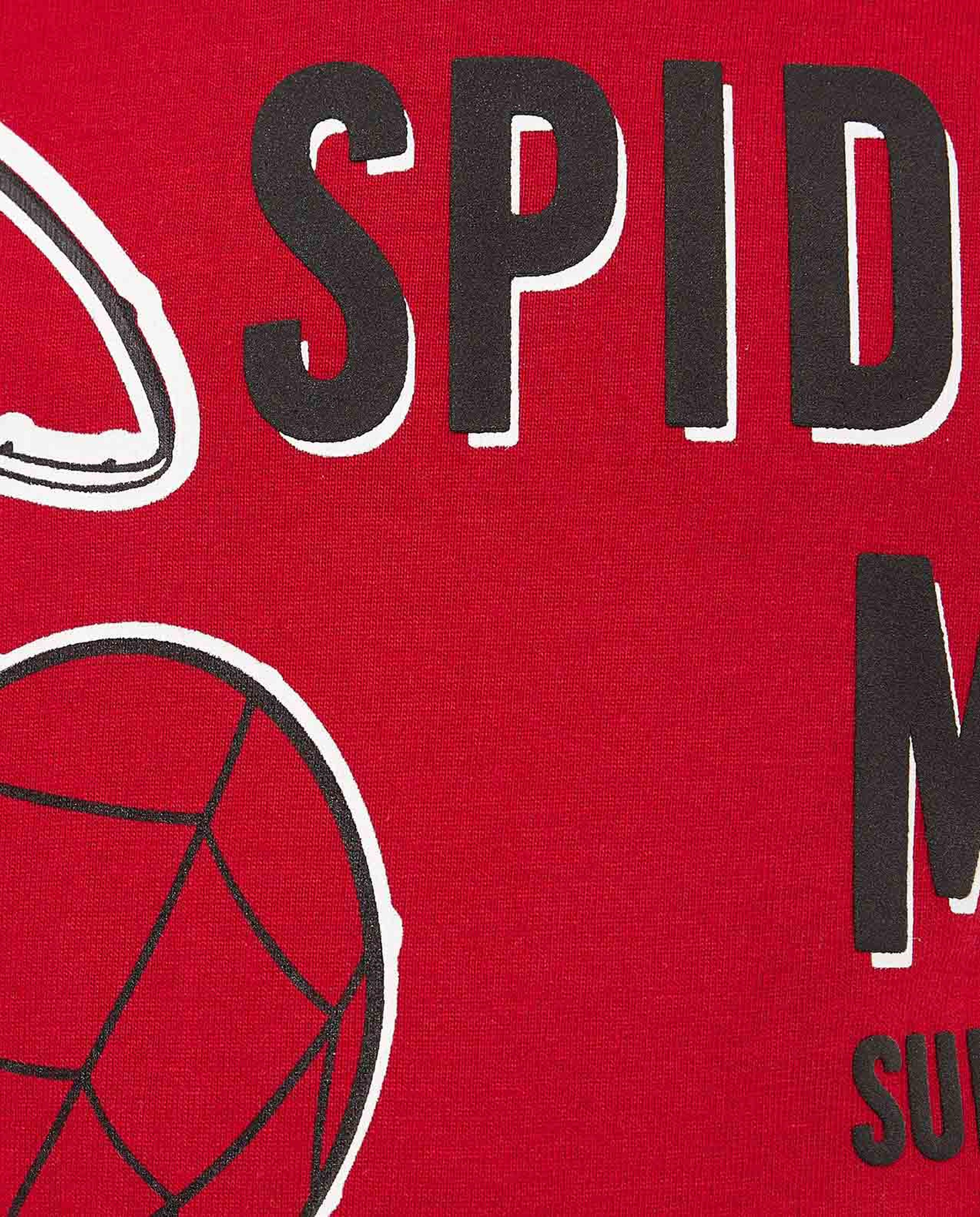 تيشيرت بطبعة وياقة مستديرة وأكمام طويلة