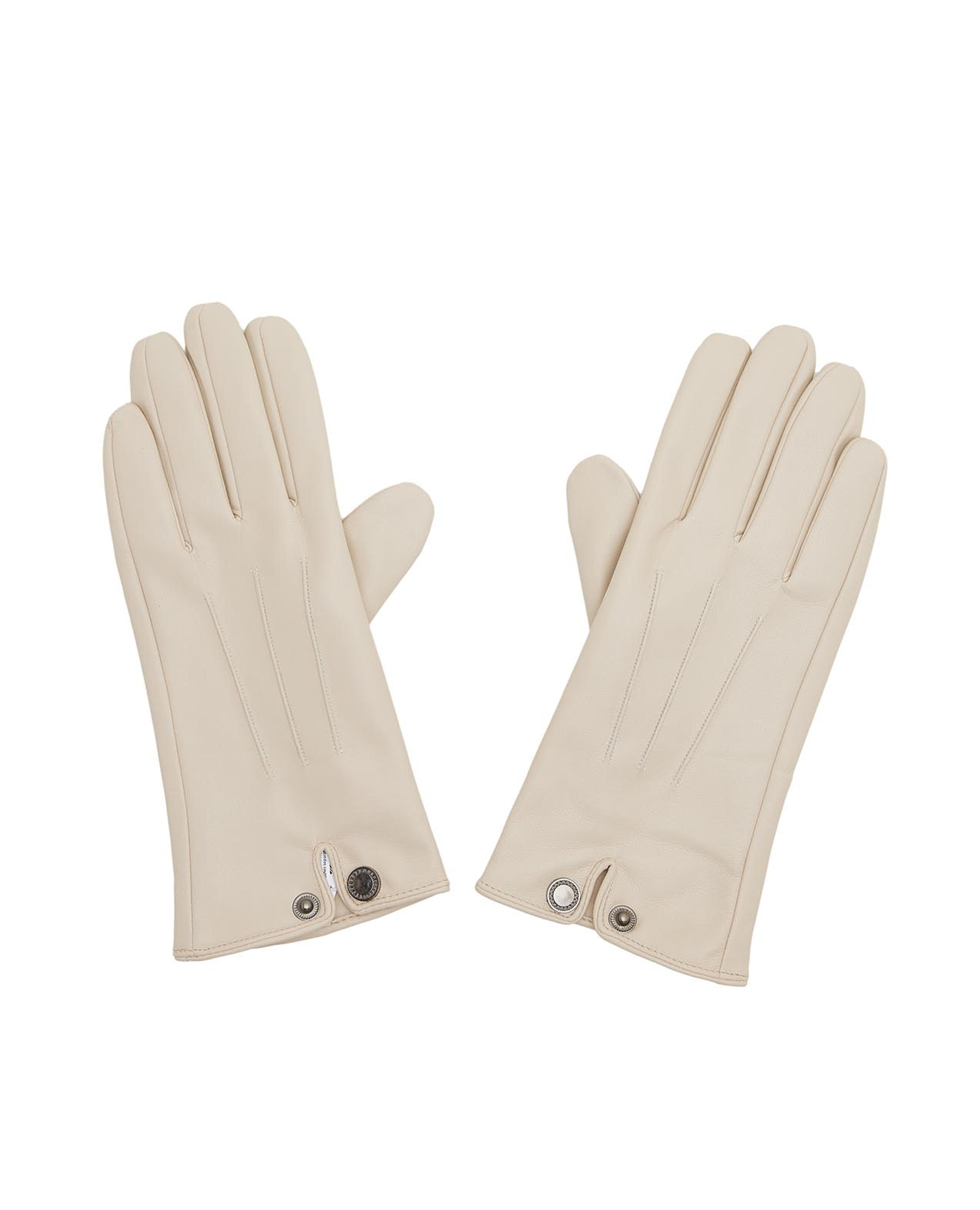 Faux Leather Gloves
