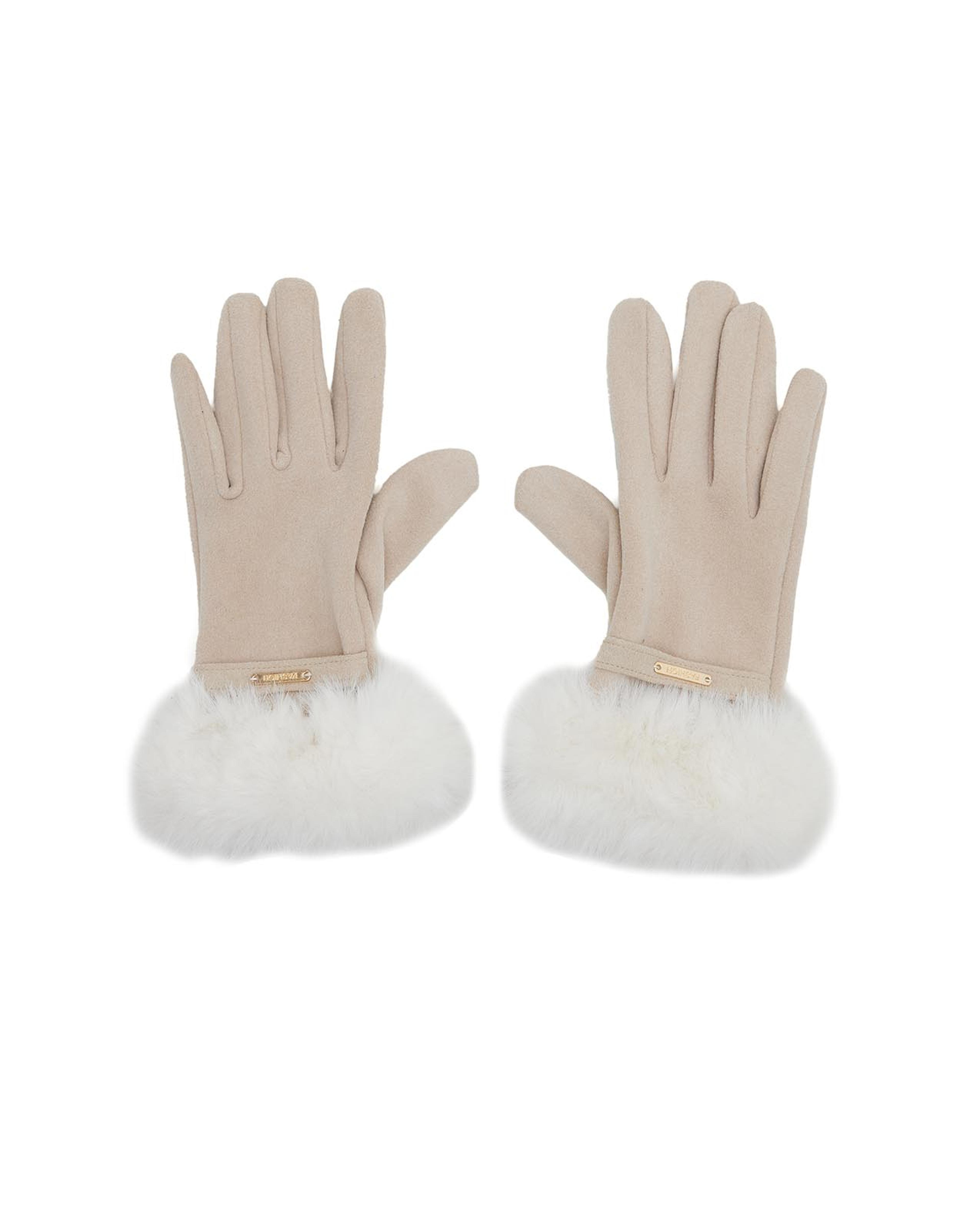 Furry Cuff Gloves