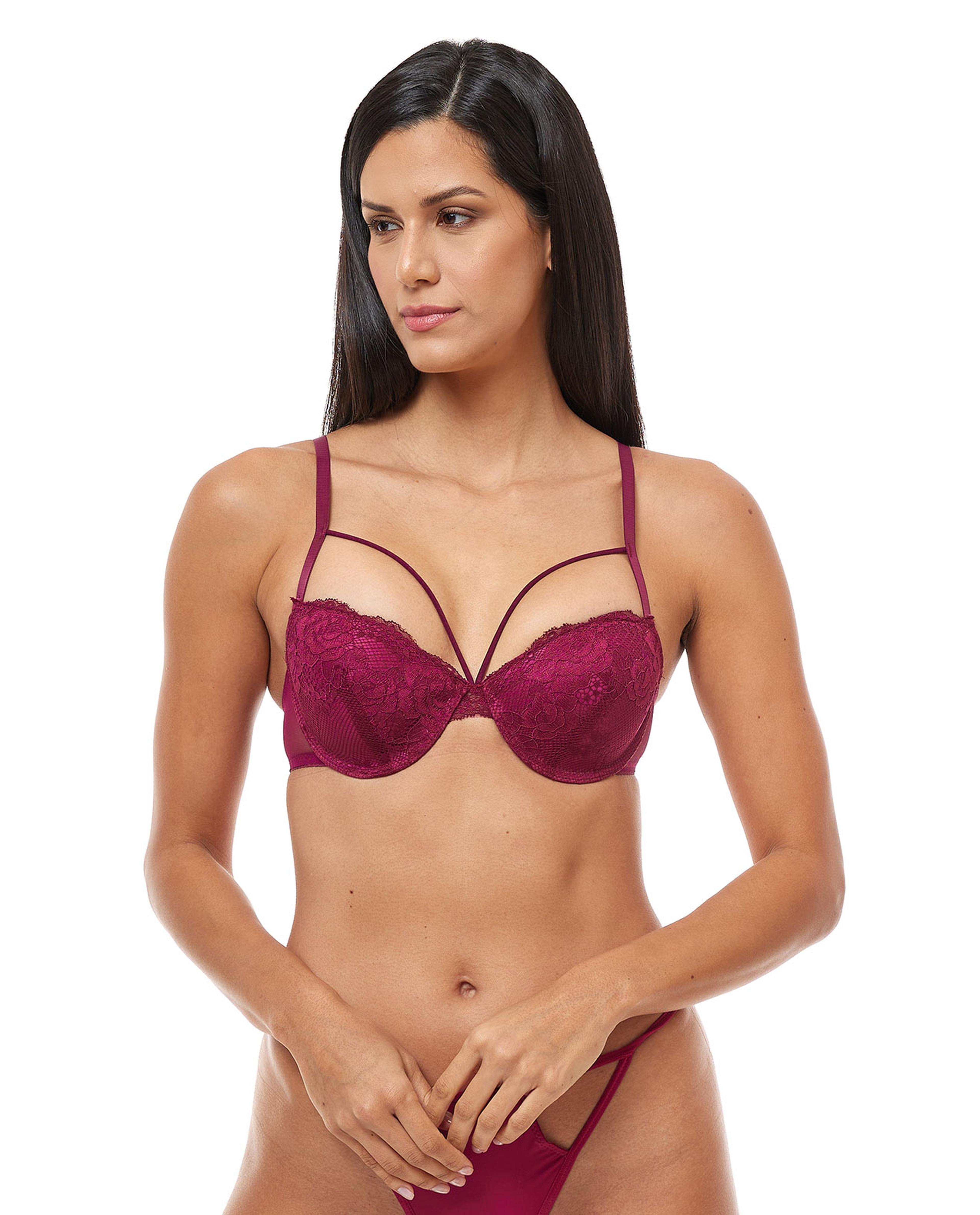 Laced Underwire Bra