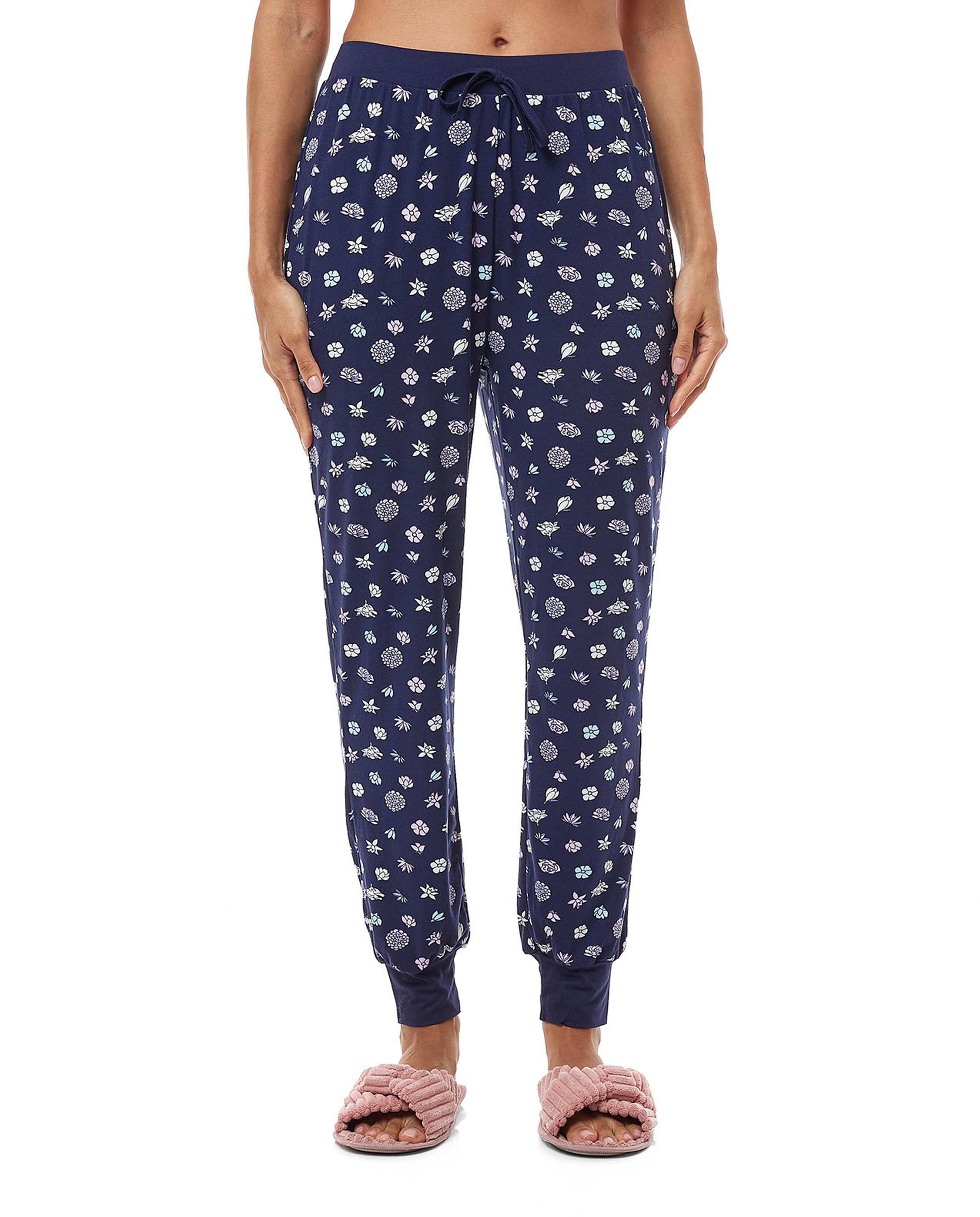 طقم بيجاما بطبعة