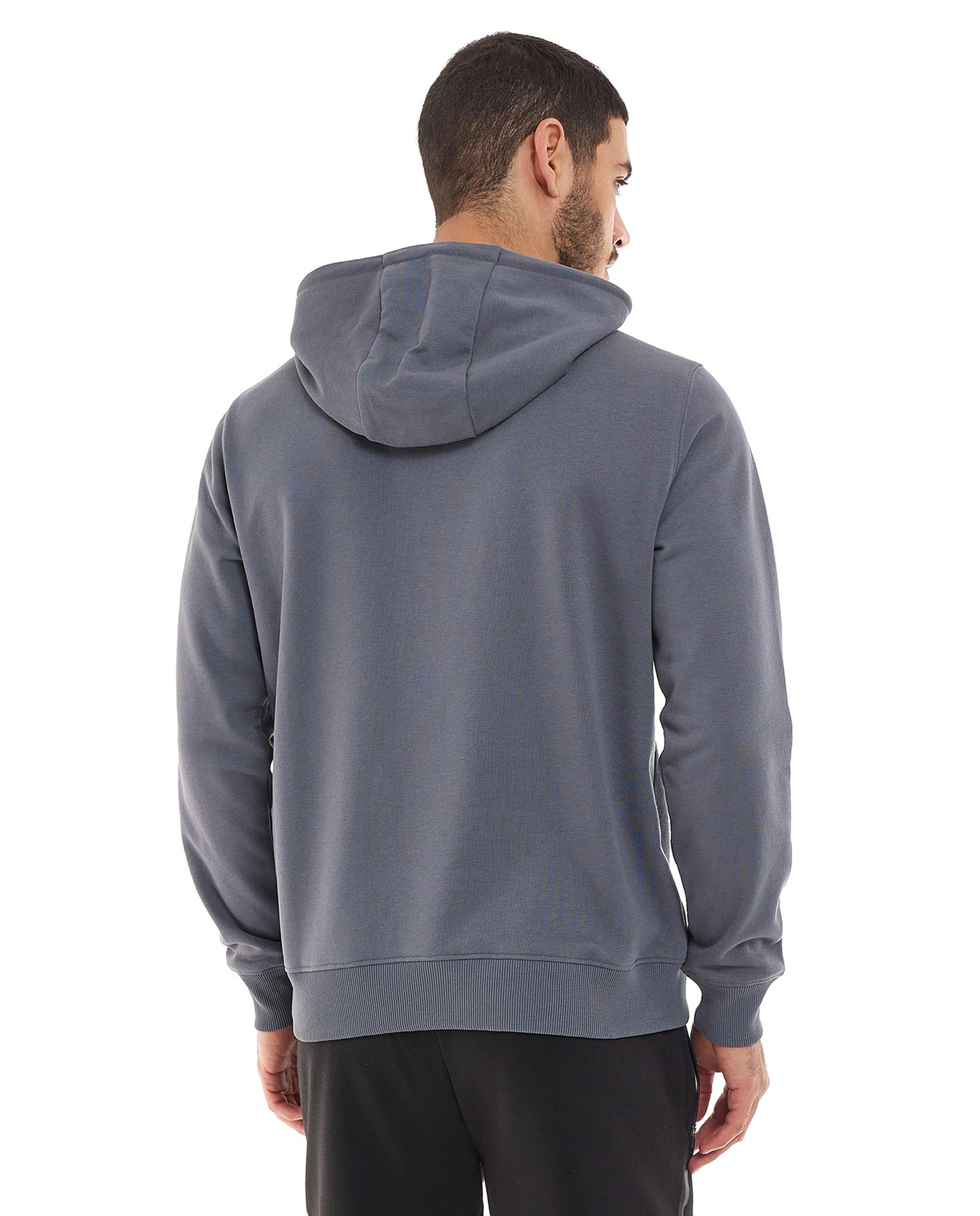 هودي سادة بأكمام طويلة