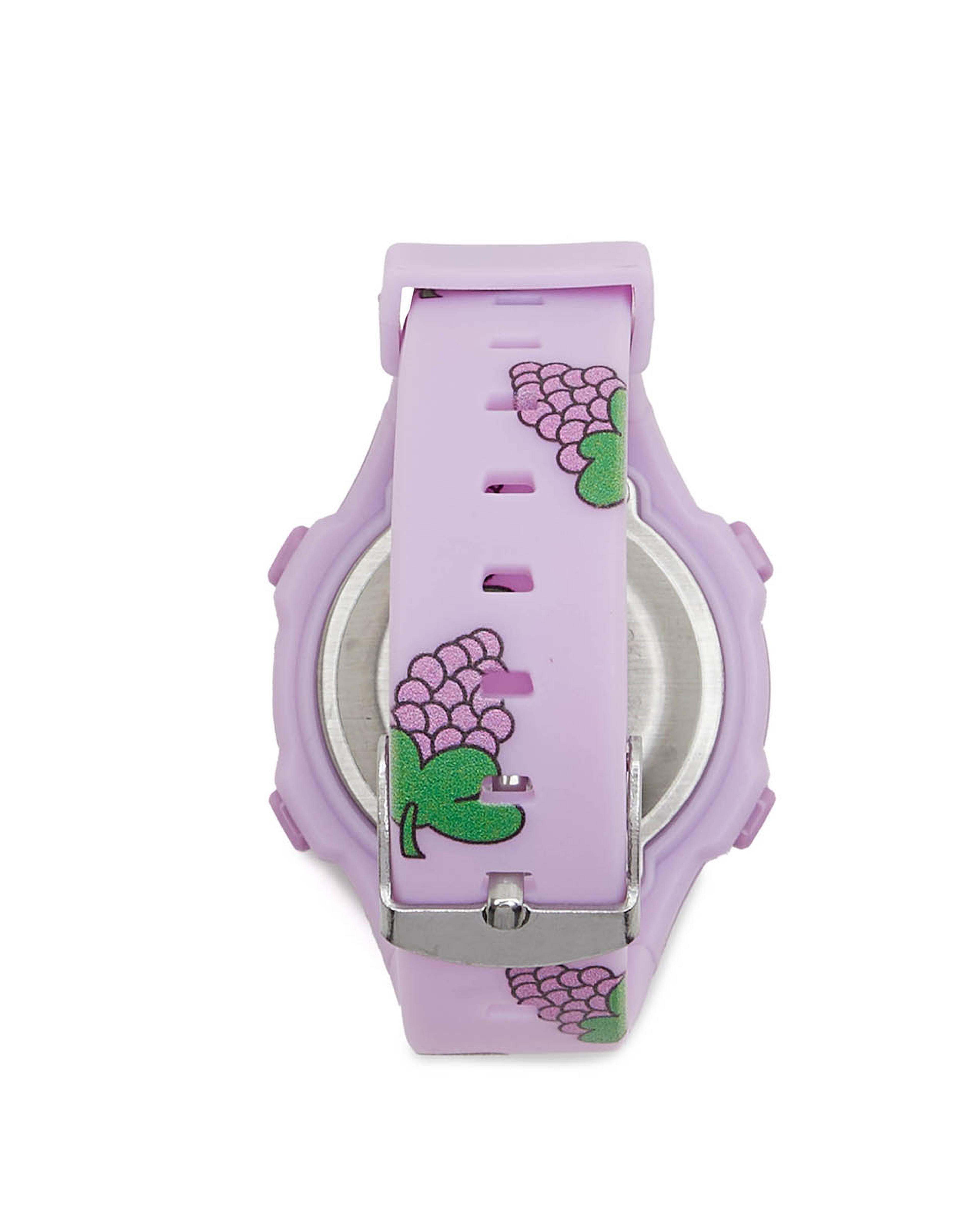 ساعة رقمية بإبزيم