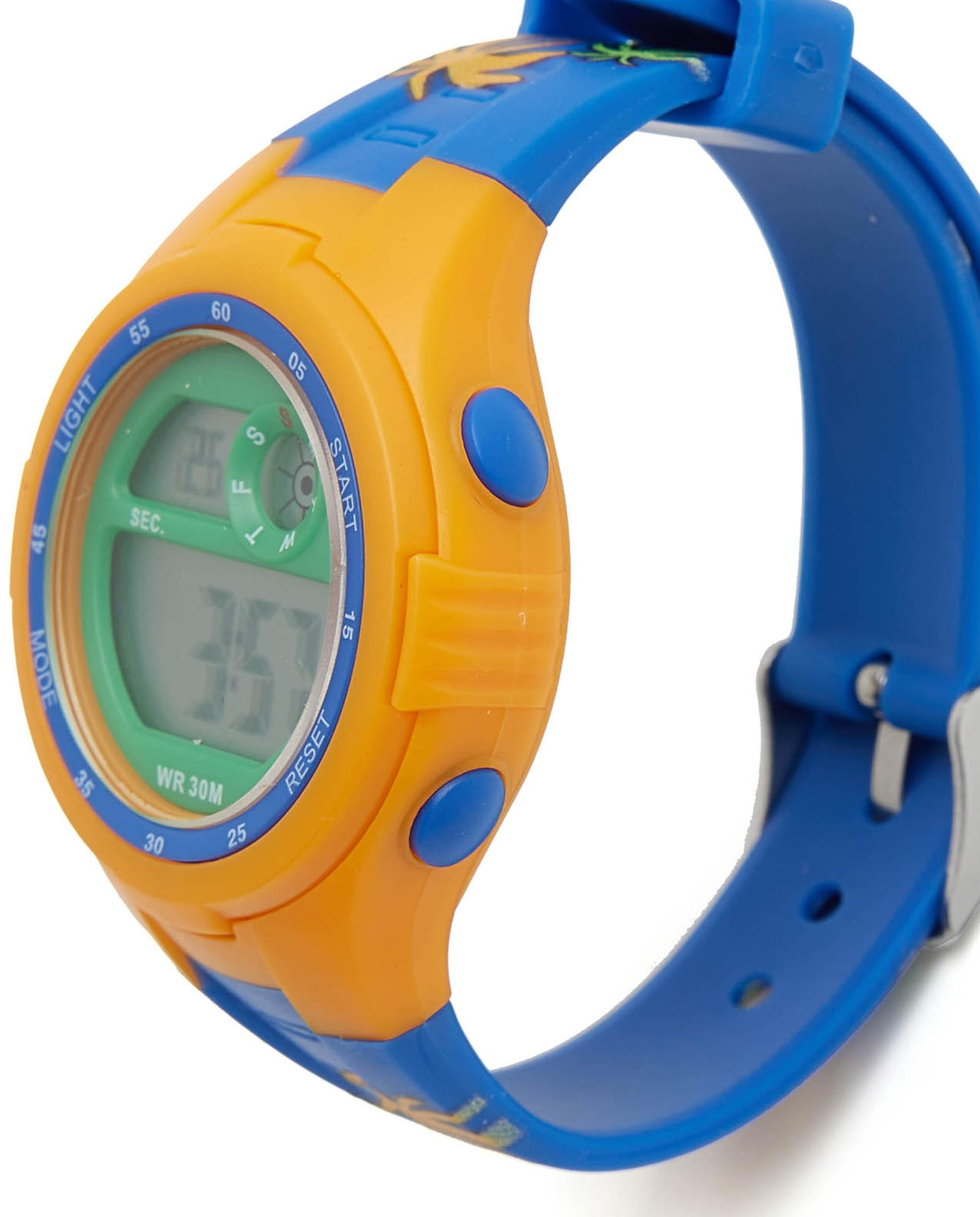 ساعة رقمية بإبزيم