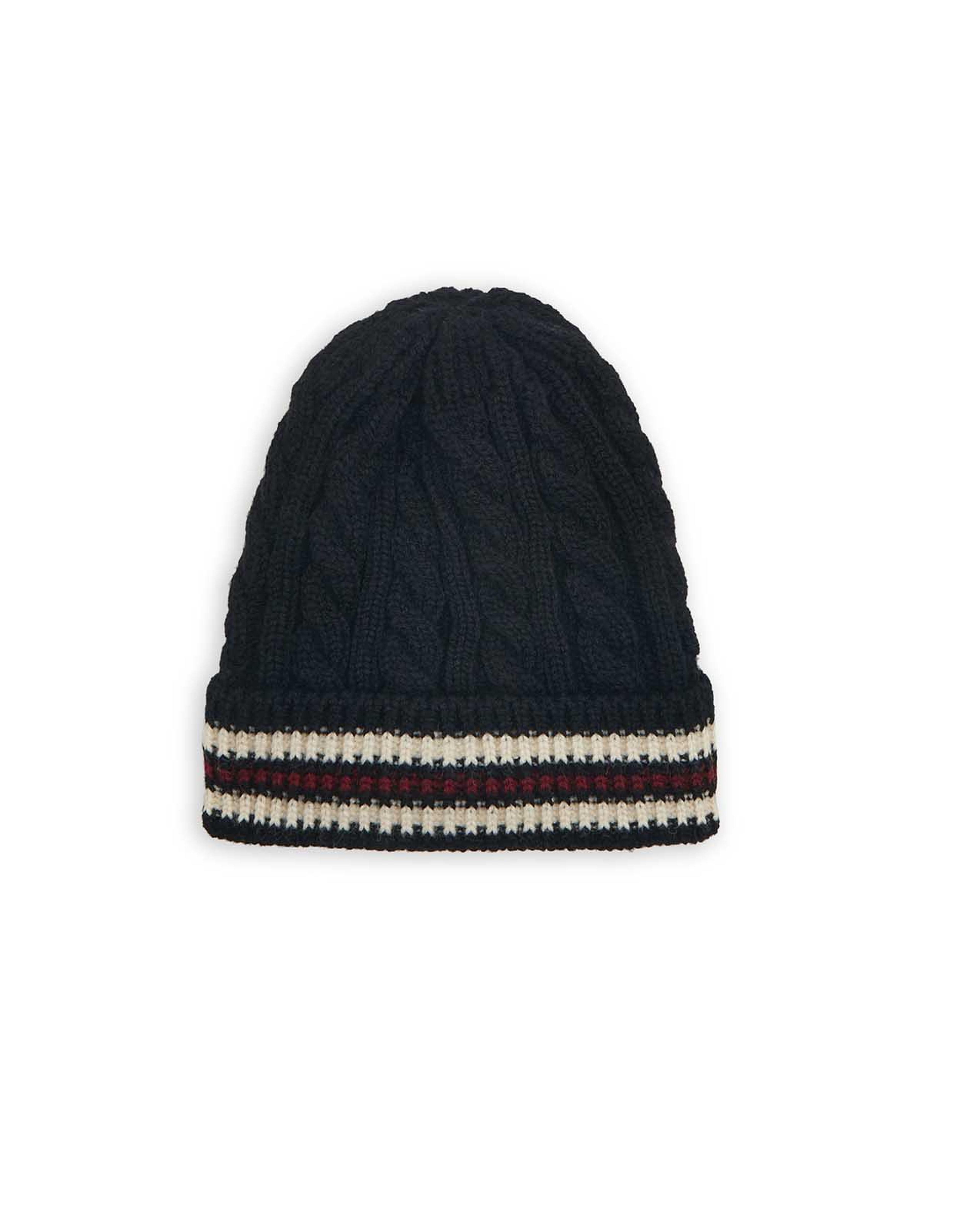 Cable Knit Beanie Cap