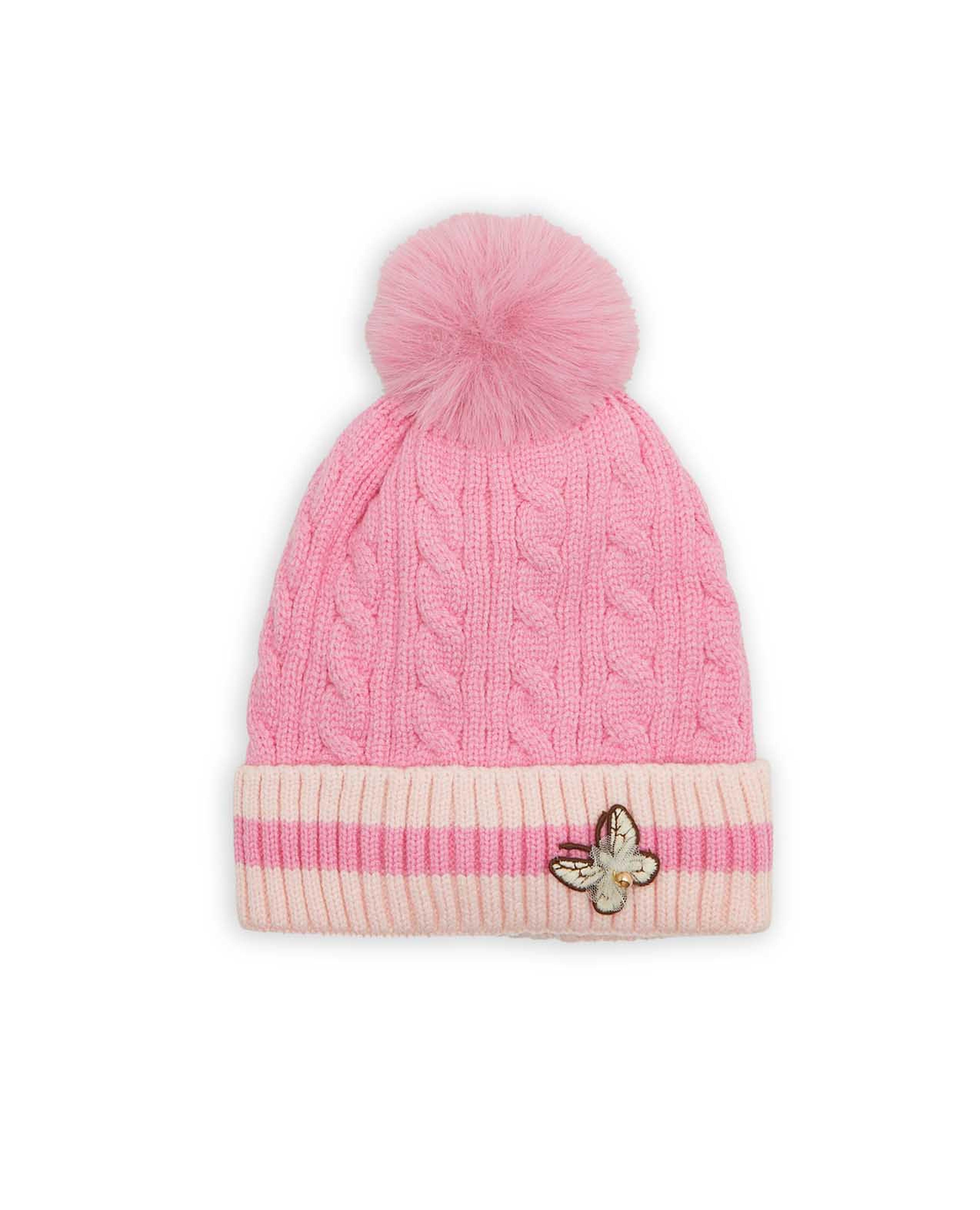 Cable Knit Beanie Cap