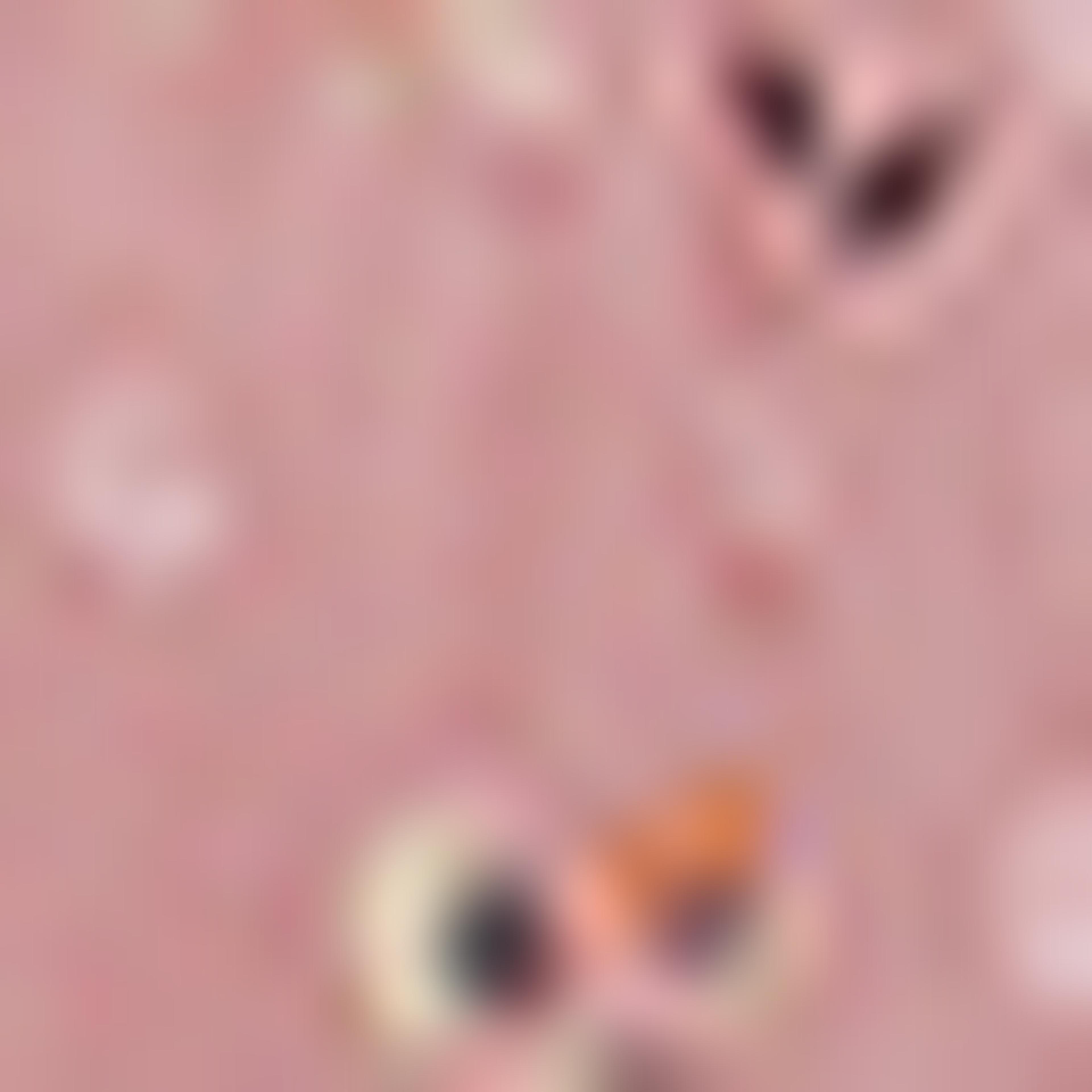 Printed Top with Crew Neck and Long Sleeves