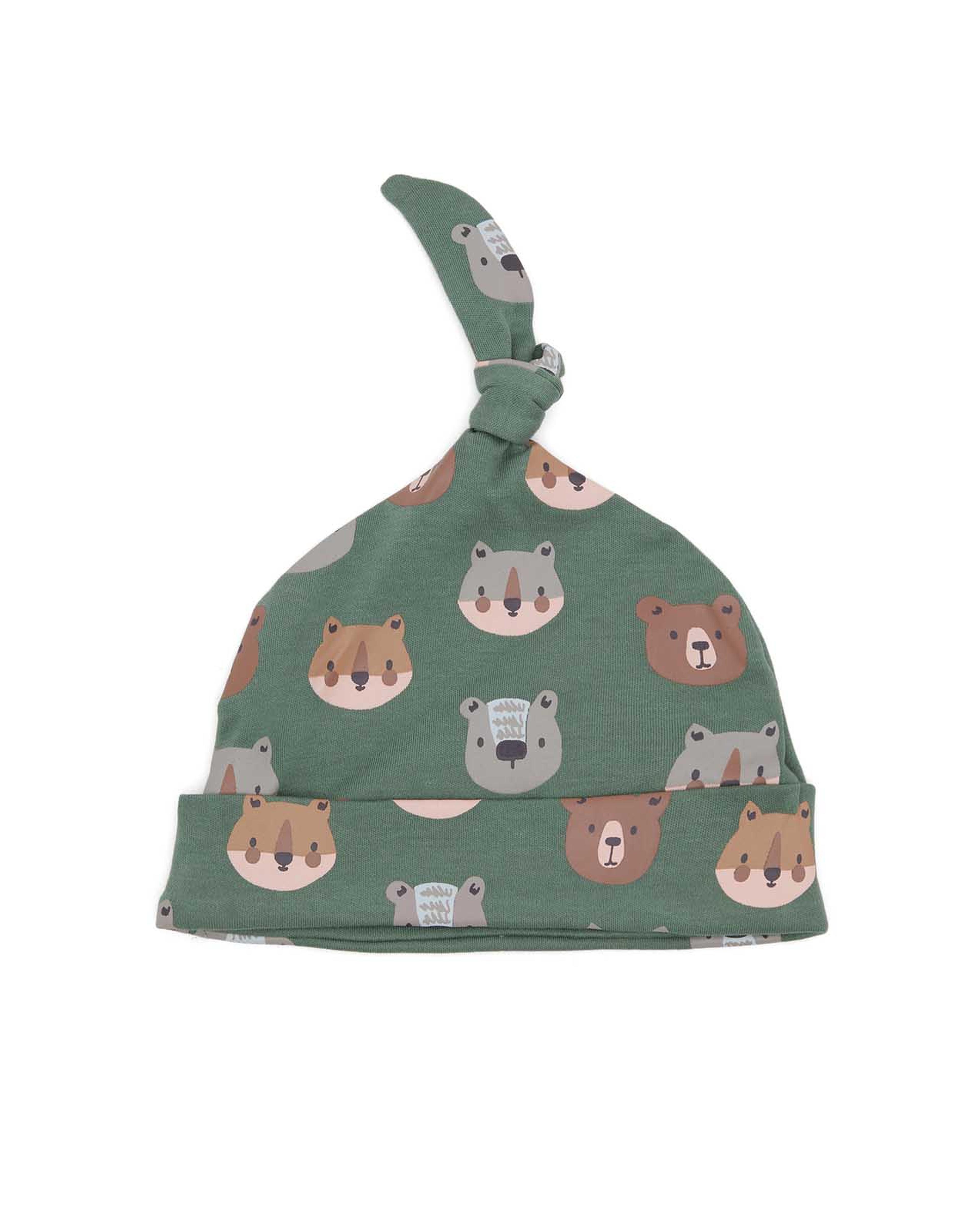 بدلة نوم بطبعة مع كاب