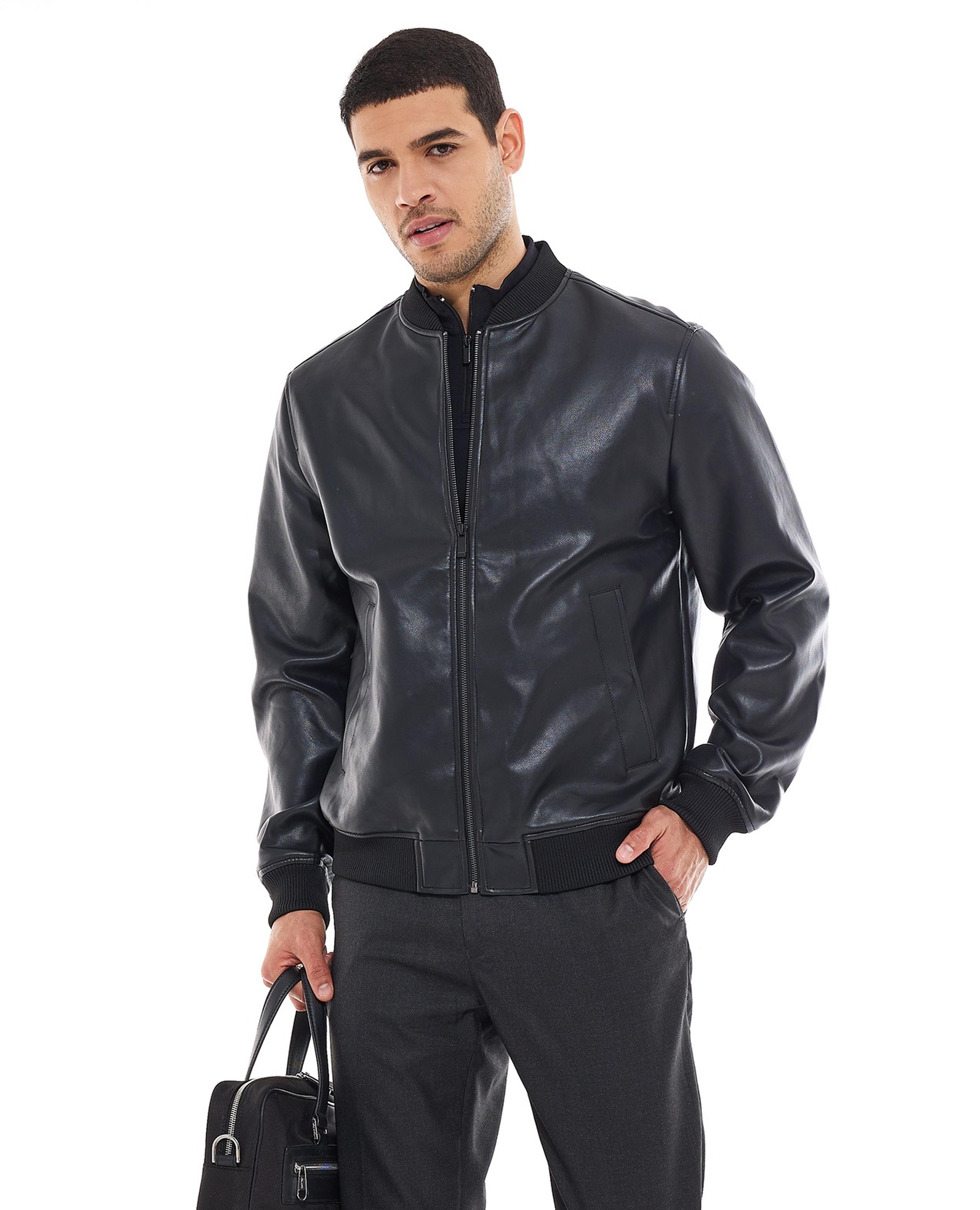 جاكيت بامبر بسحاب