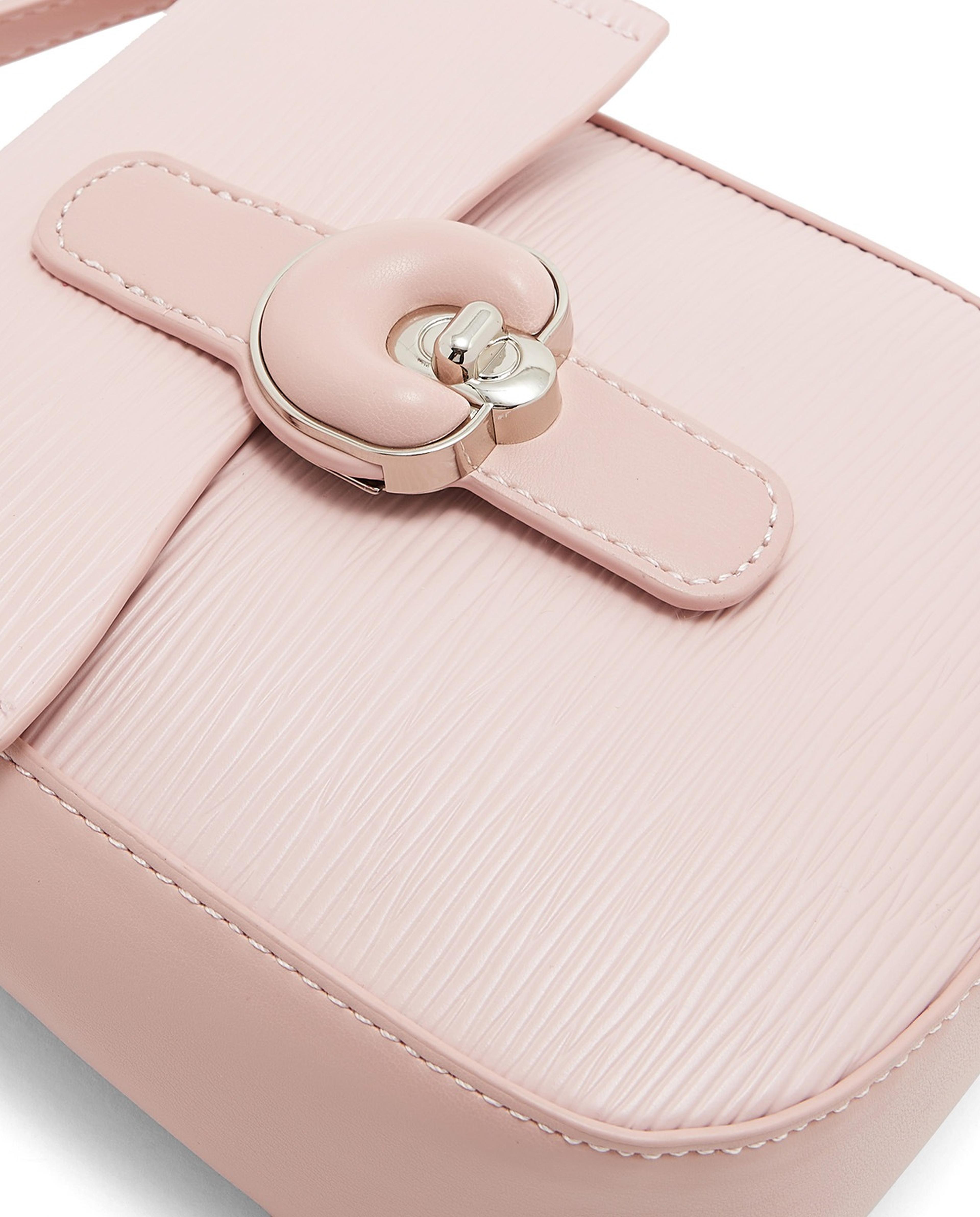 حقيبة كروس بودي بنقشة بارزة