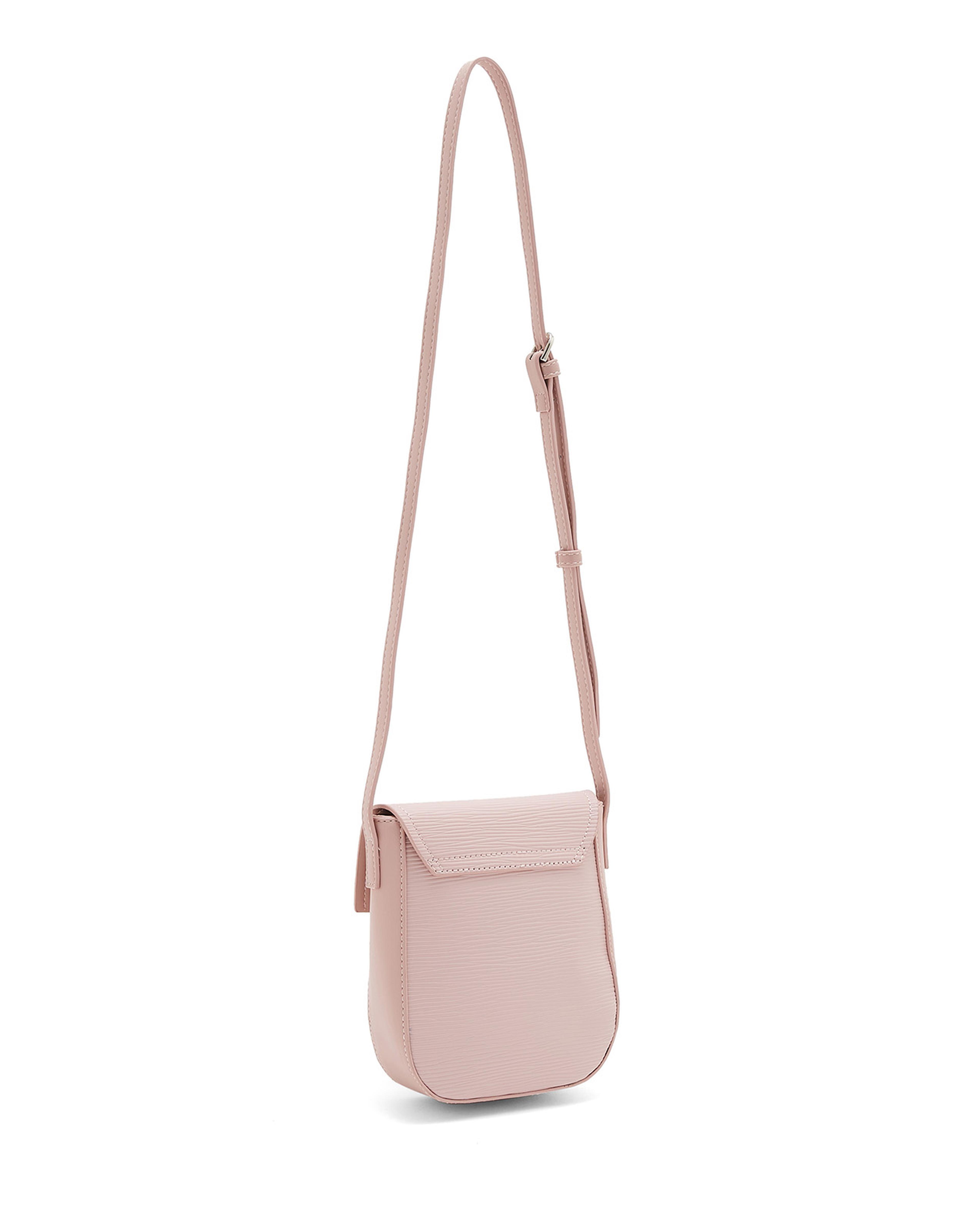 حقيبة كروس بودي بنقشة بارزة