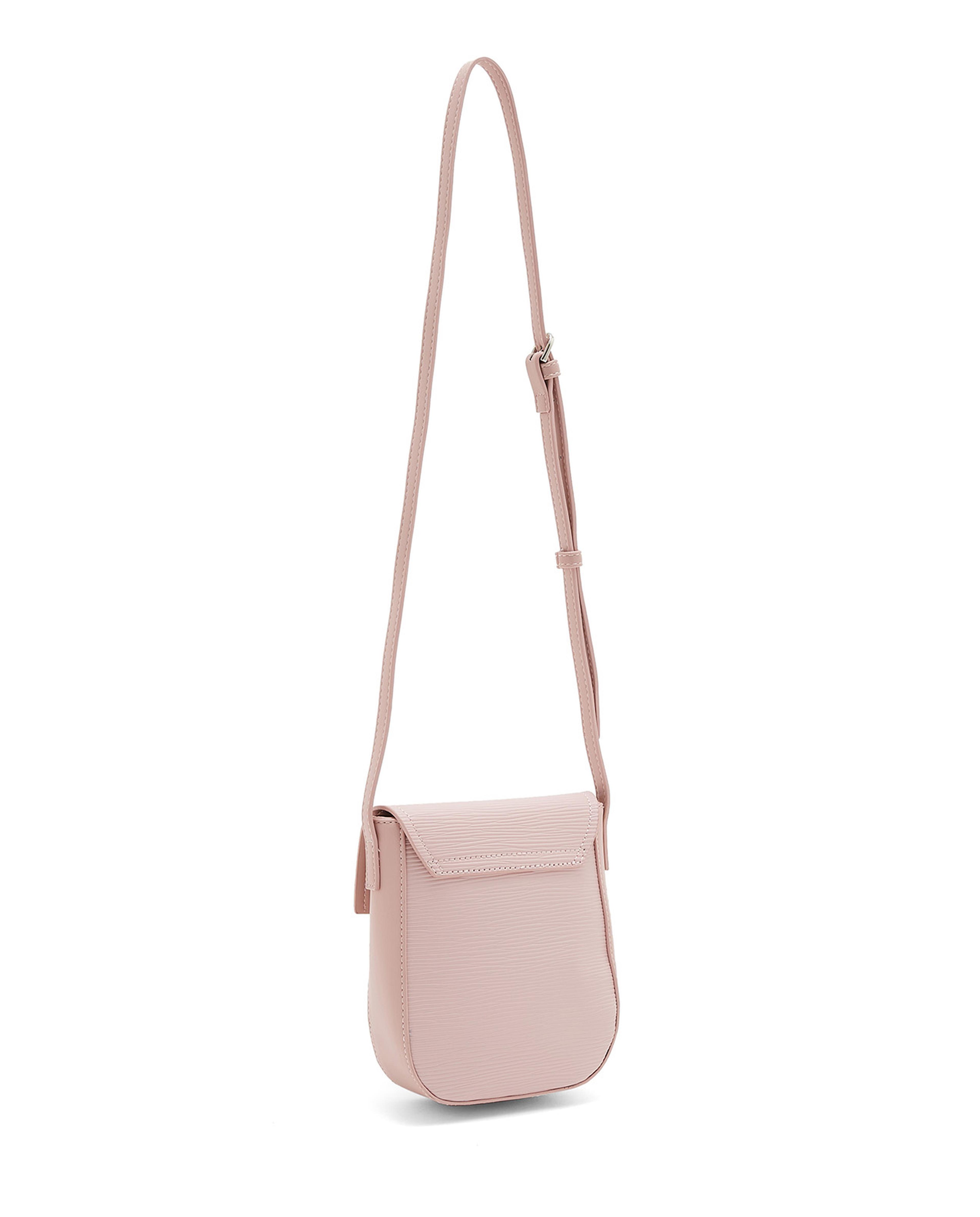 حقيبة كروس بودي بنقشة بارزة