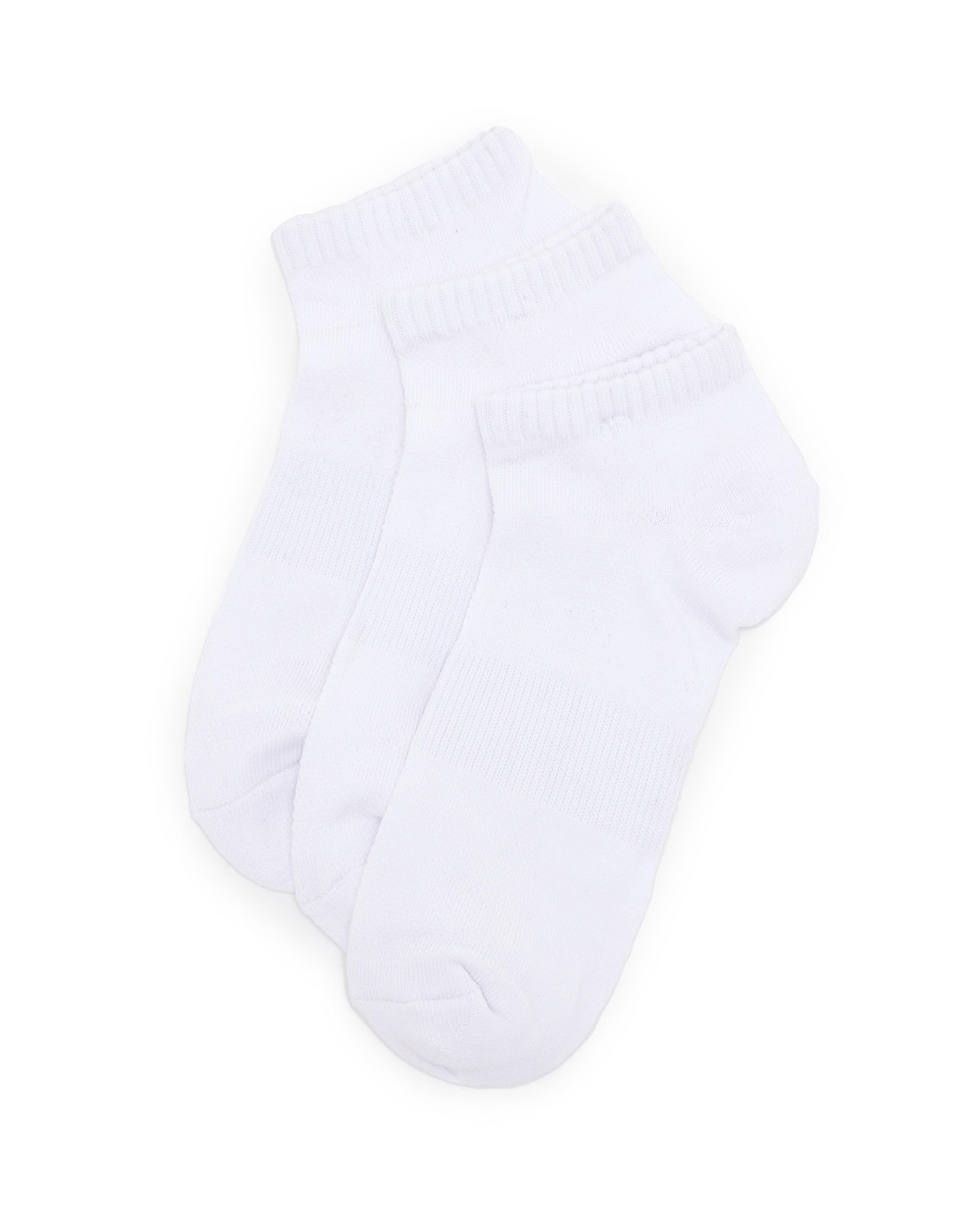 جوارب بطول الكاحل - 3 أزواج
