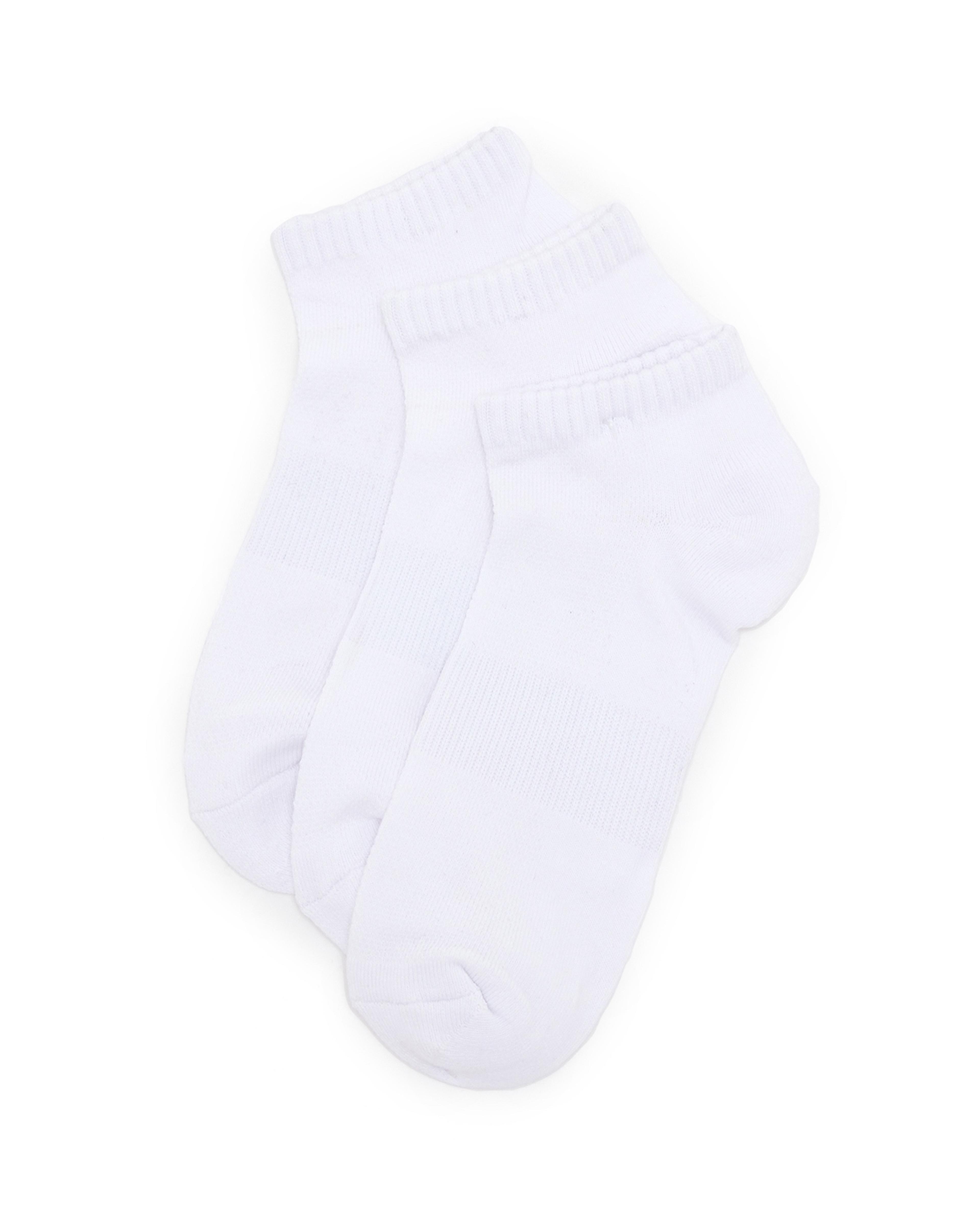 جوارب بطول الكاحل - 3 أزواج