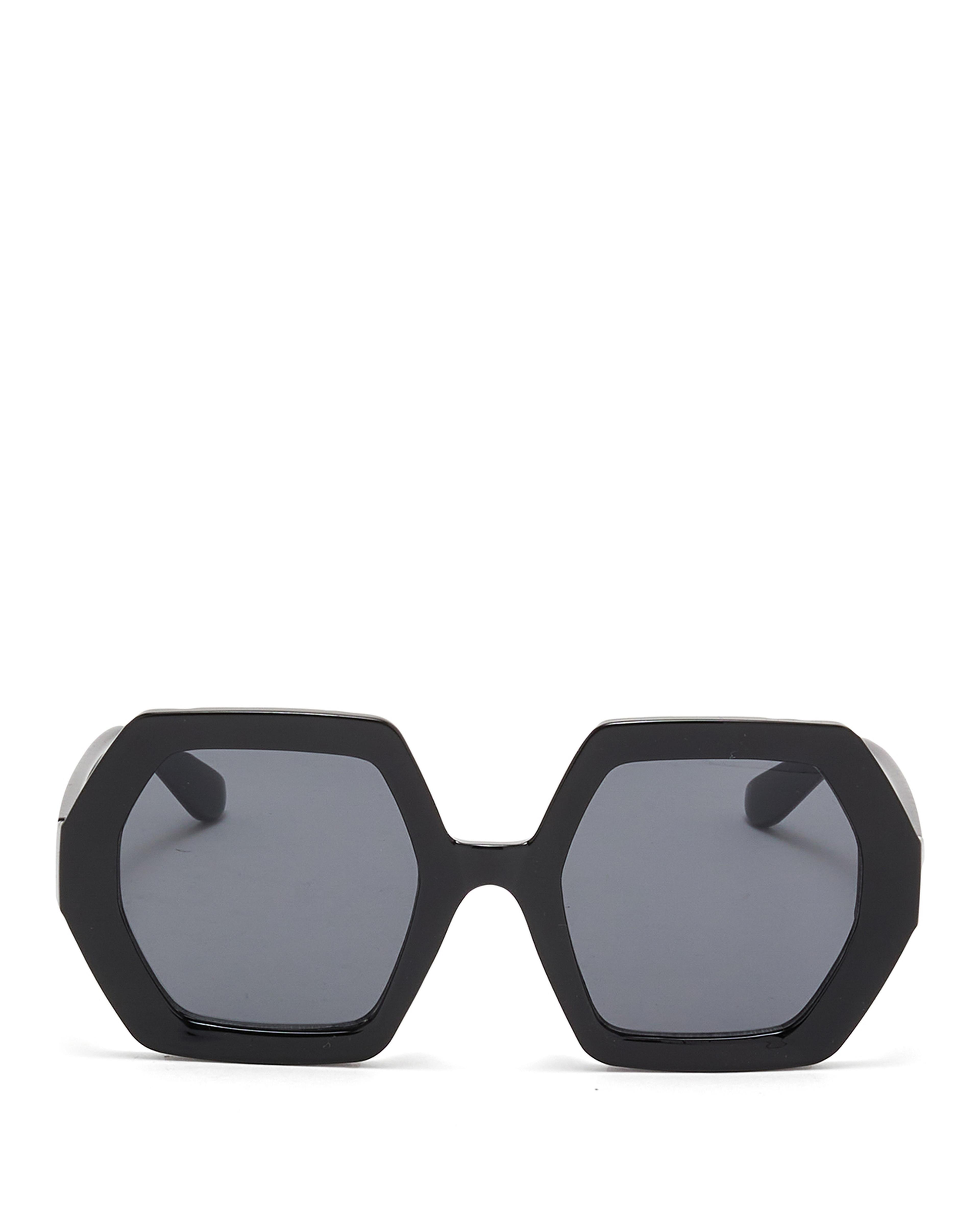 نظارة شمسية كبيرة بحواف كاملة