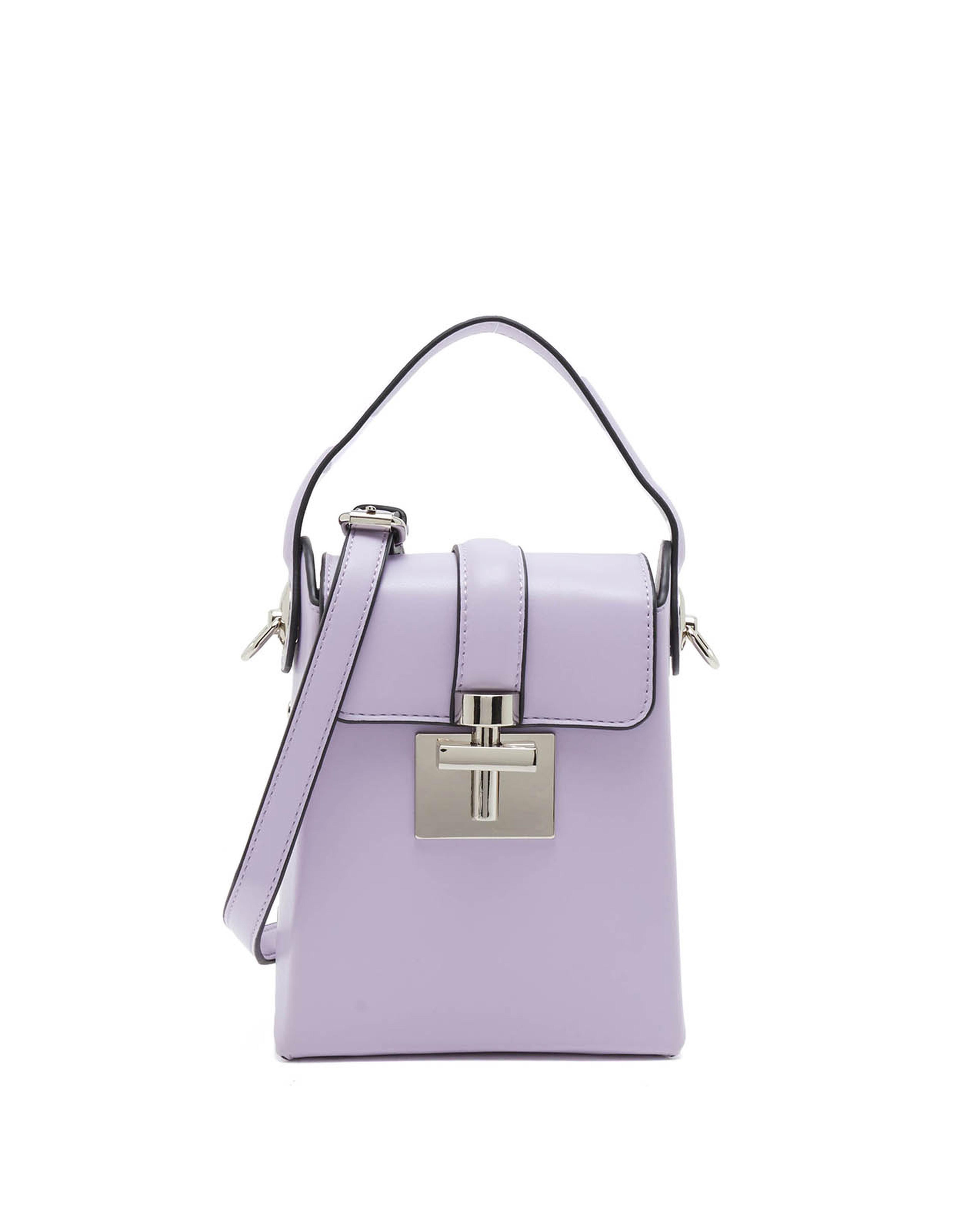 Metal Accent Mini Crossbody Bag