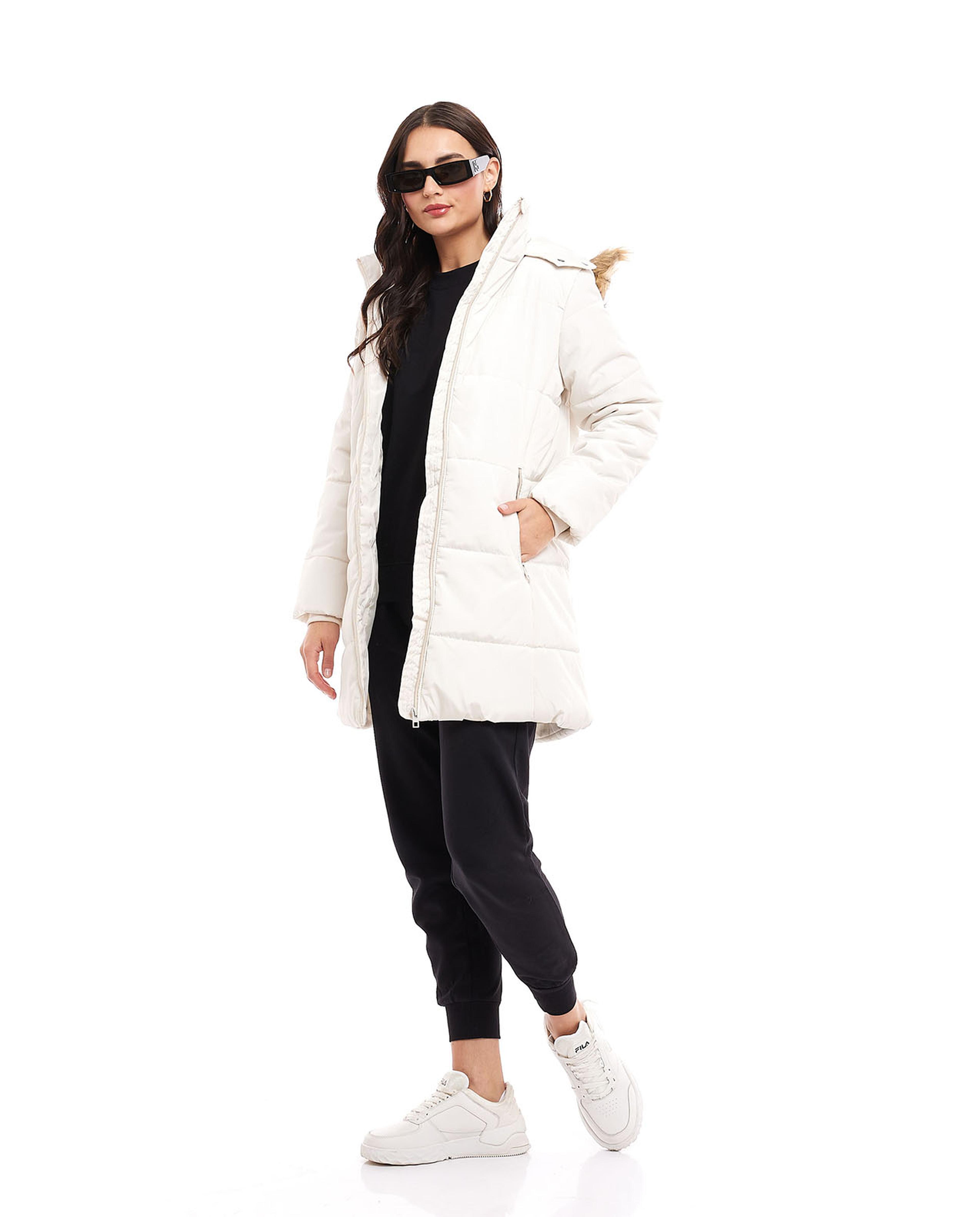 جاكيت بافر بهودي فرو مع سحاب