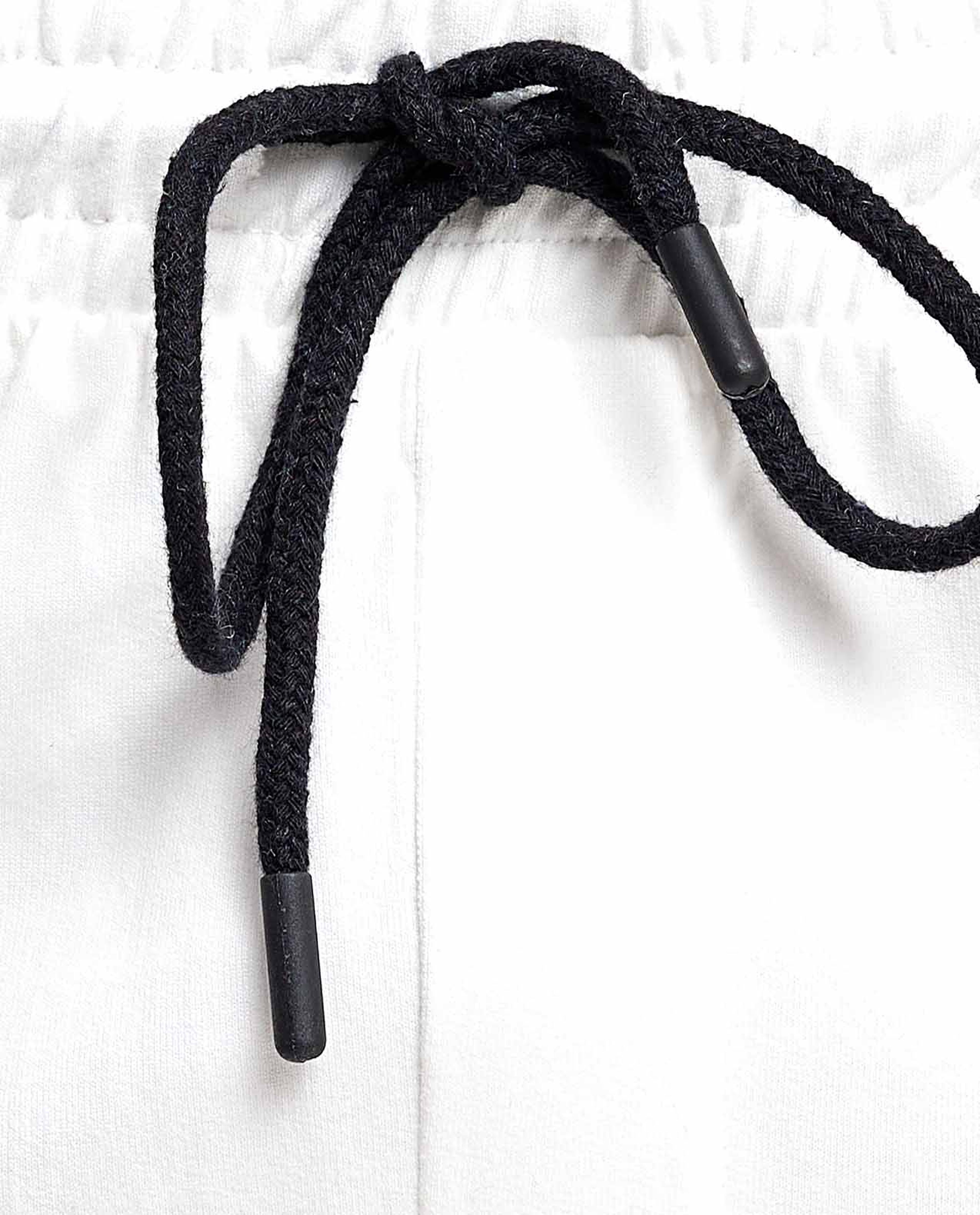 Printed Joggers with Drawstring Waist