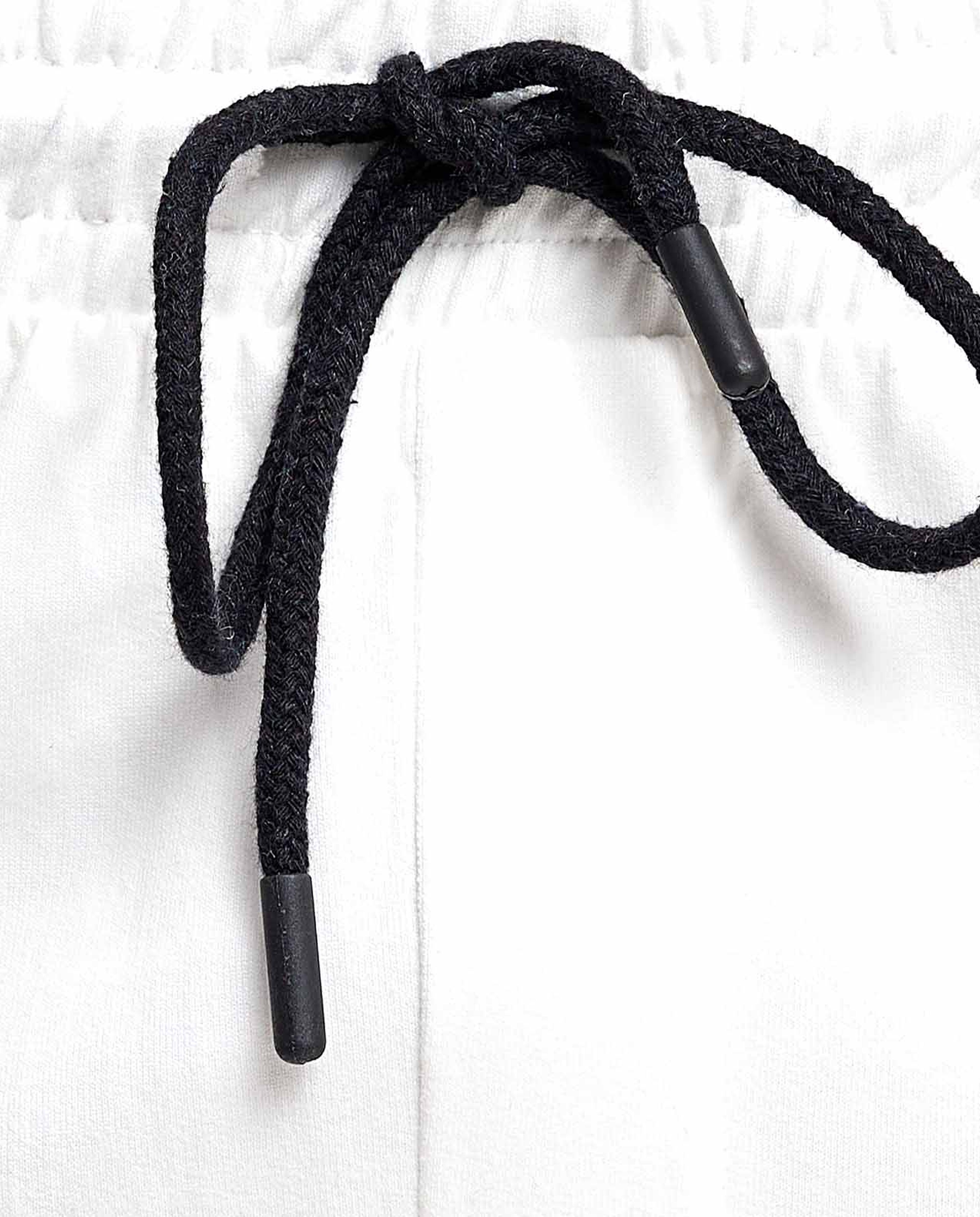 Printed Joggers with Drawstring Waist