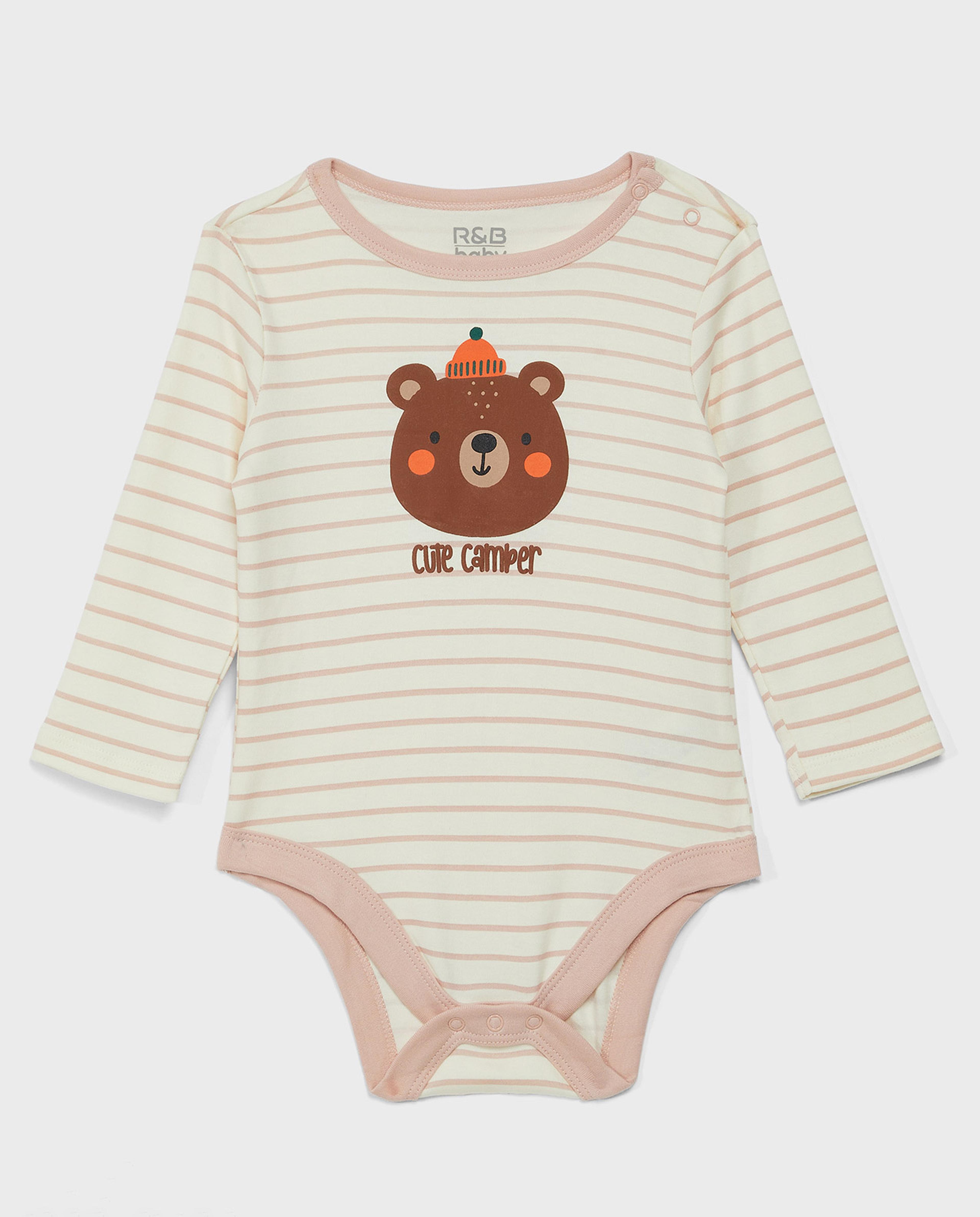 3 Pack Printed Bodysuits