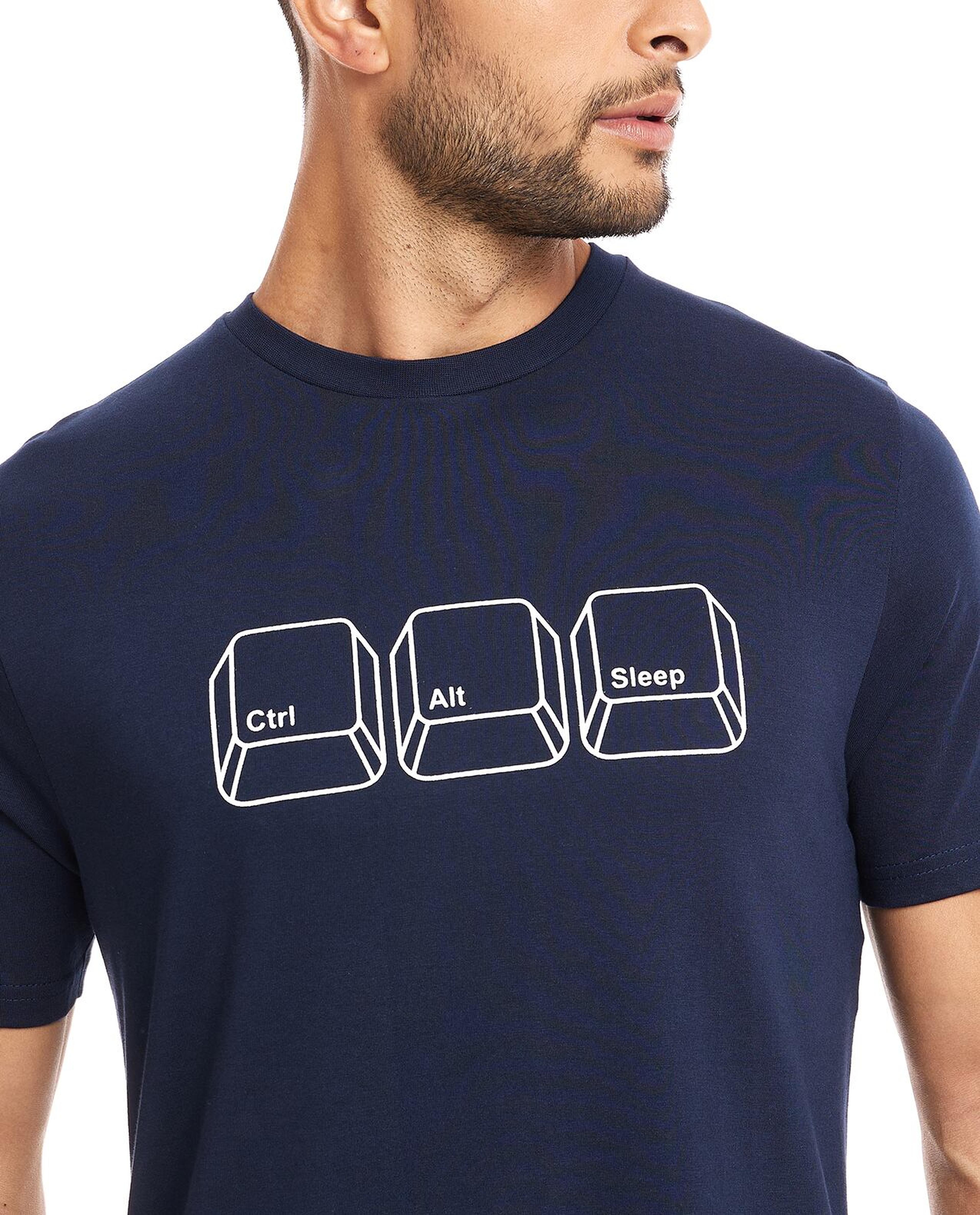 طقم بيجاما بطبعة