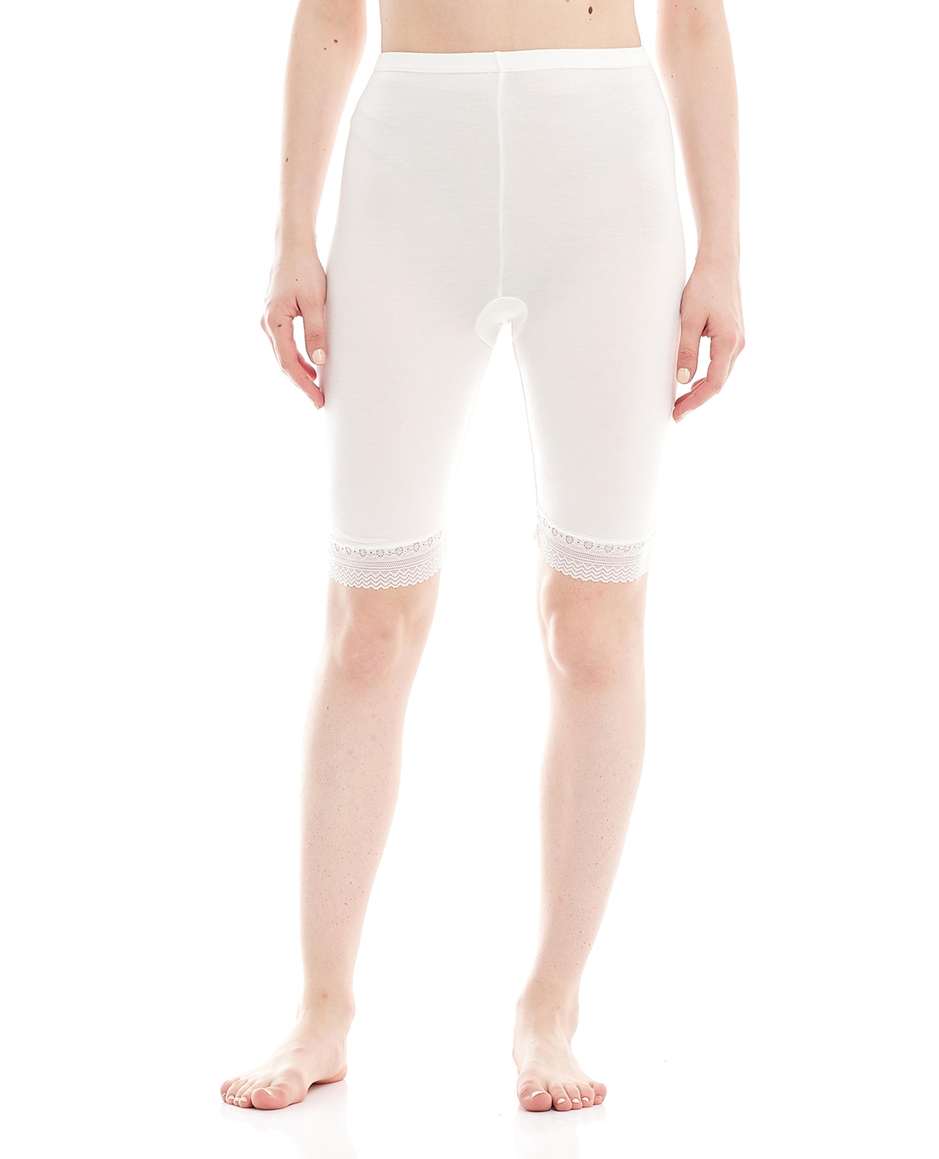 Lace Trim Inner Tights