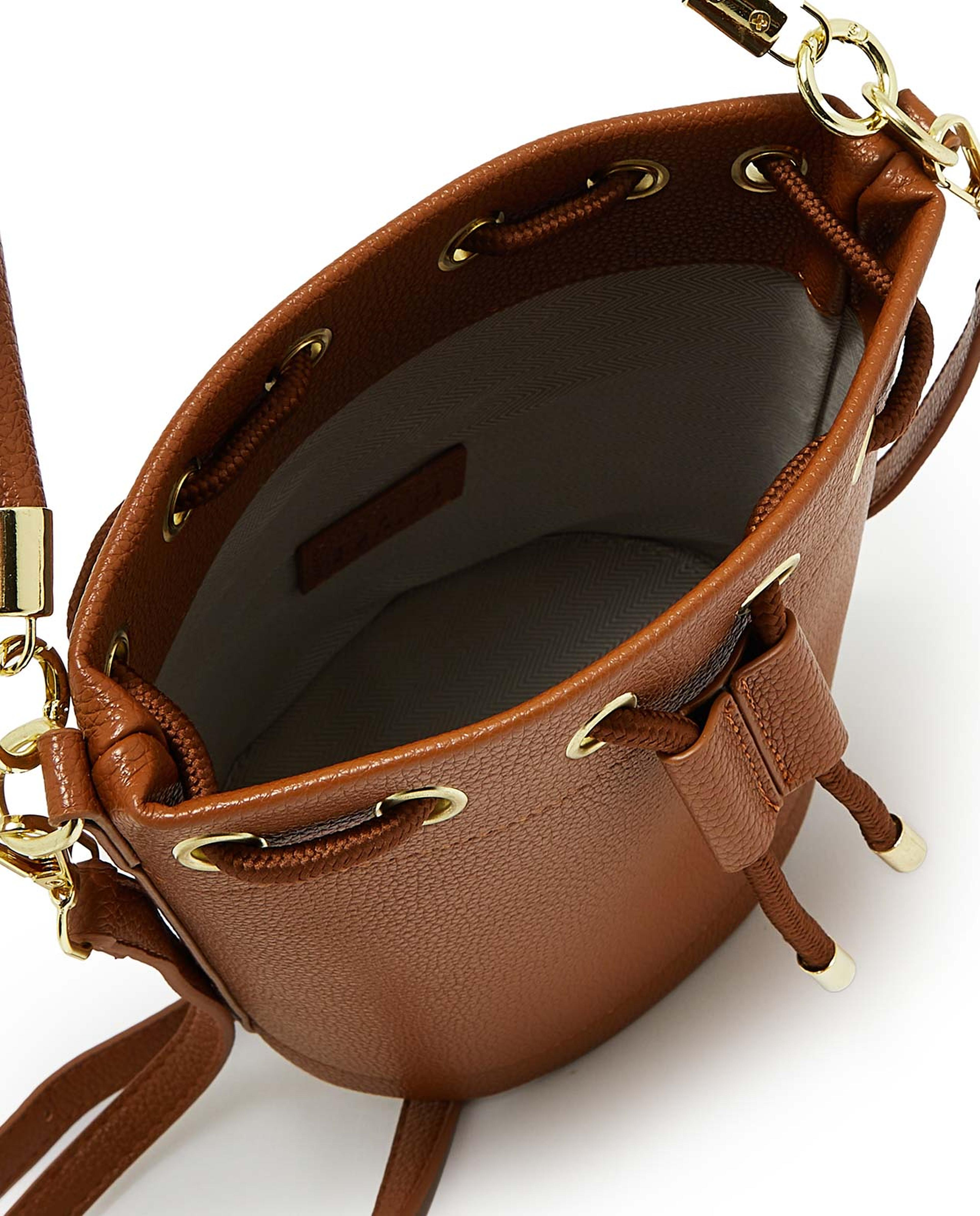 Drawstring Closure Bucket Bag