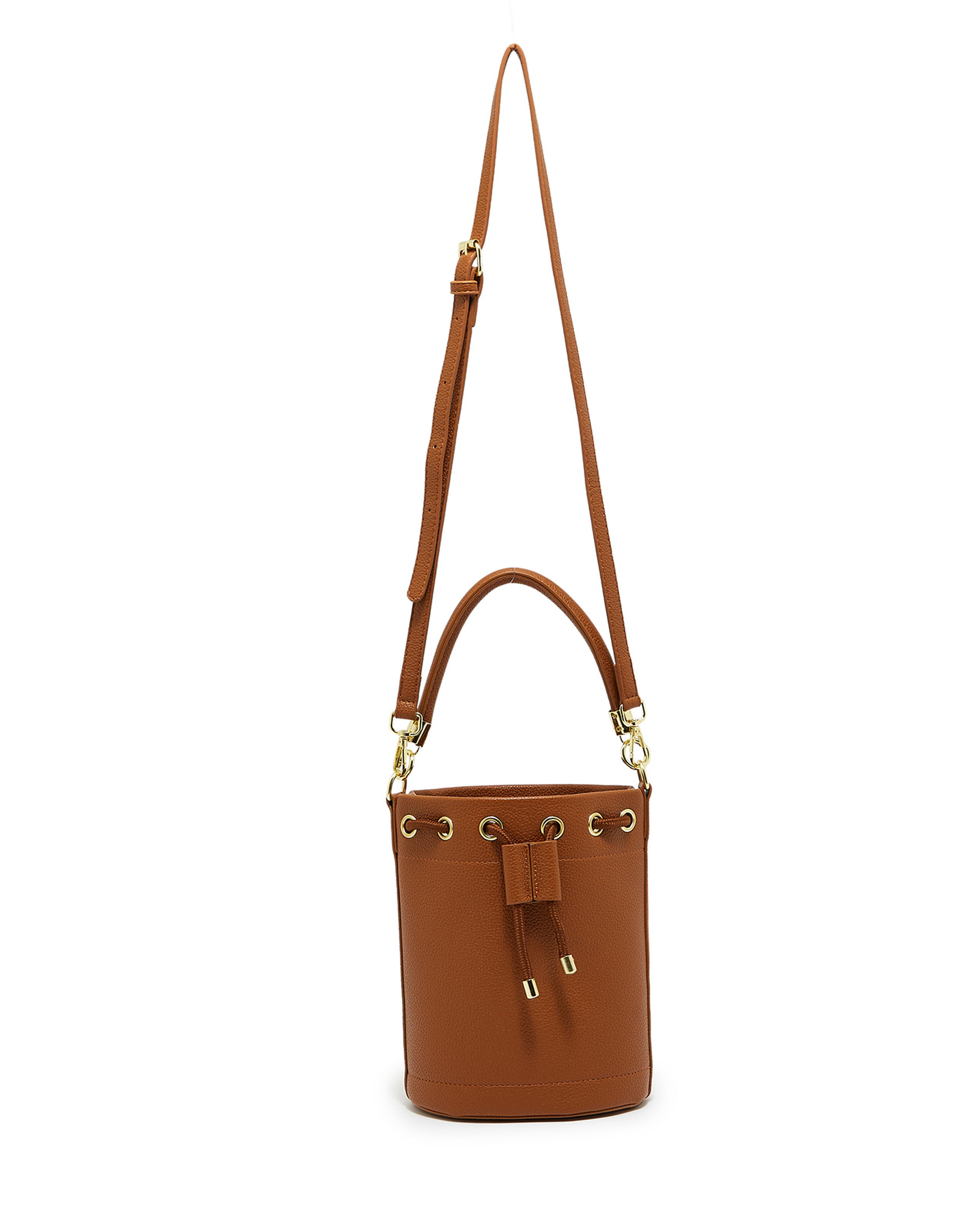 Drawstring Closure Bucket Bag