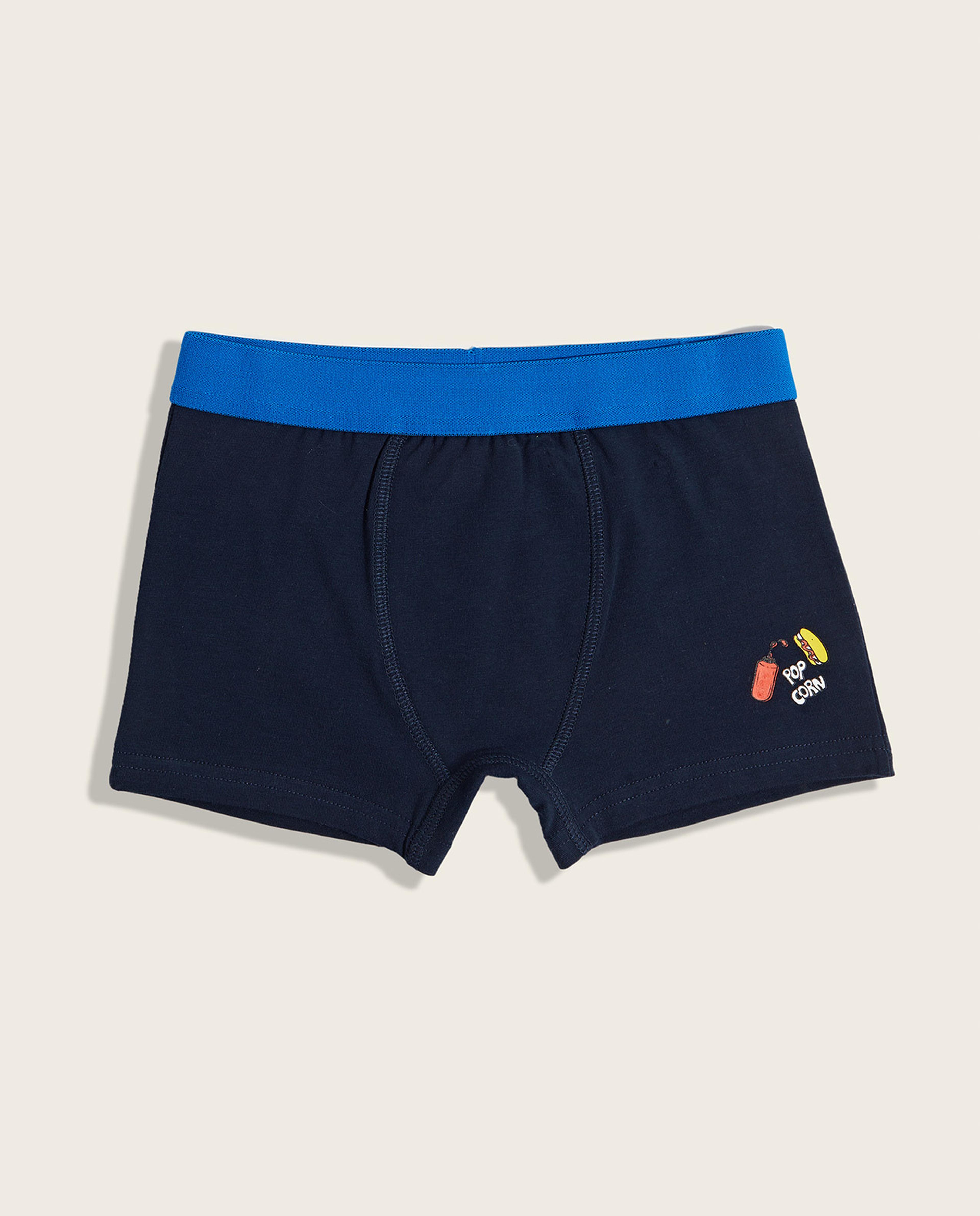 سروال بوكسر بطبعة - قطعتين 