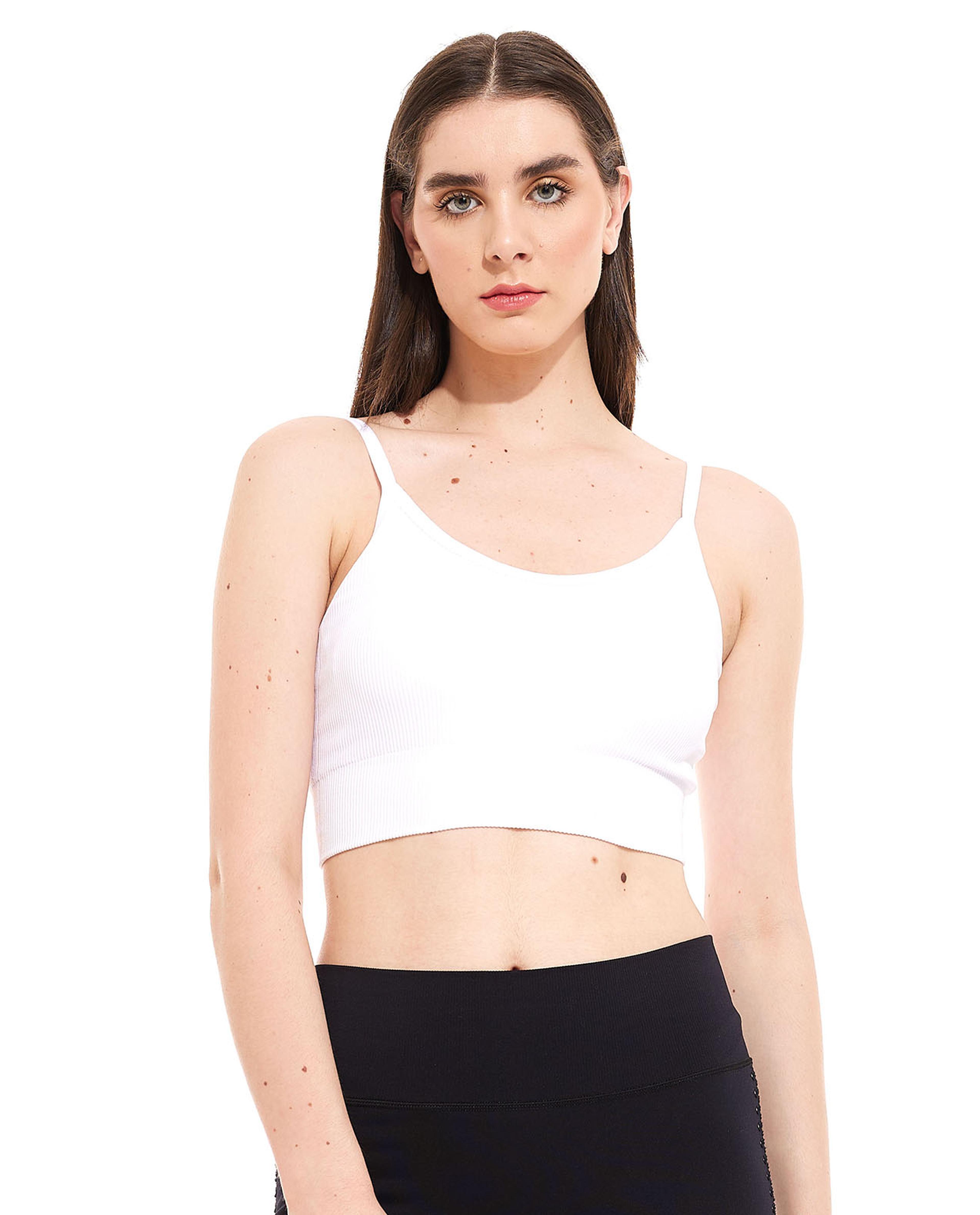 حمالة صدر رياضية مبطنة مرنة