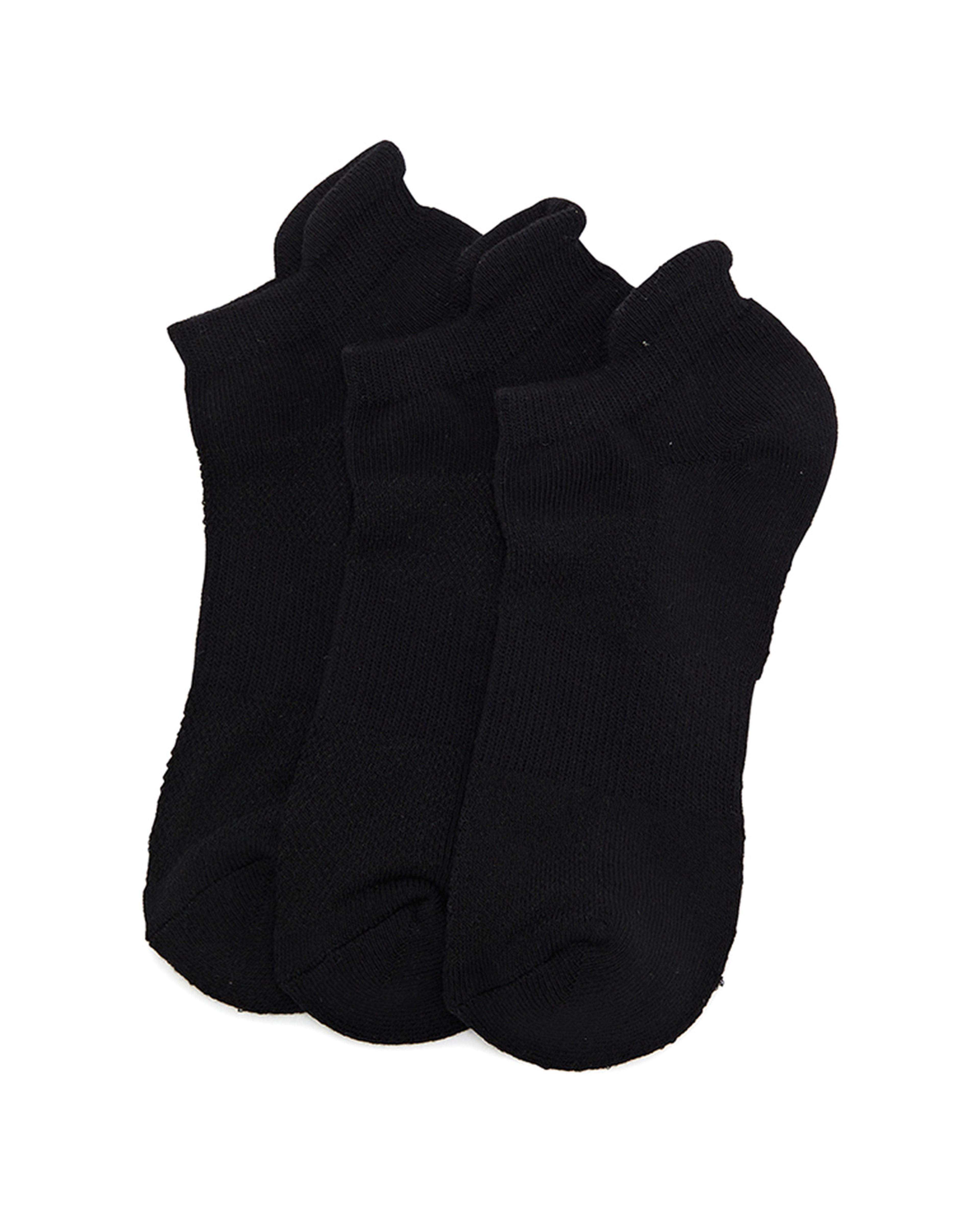 Pack of 3 Solid Ankle Socks