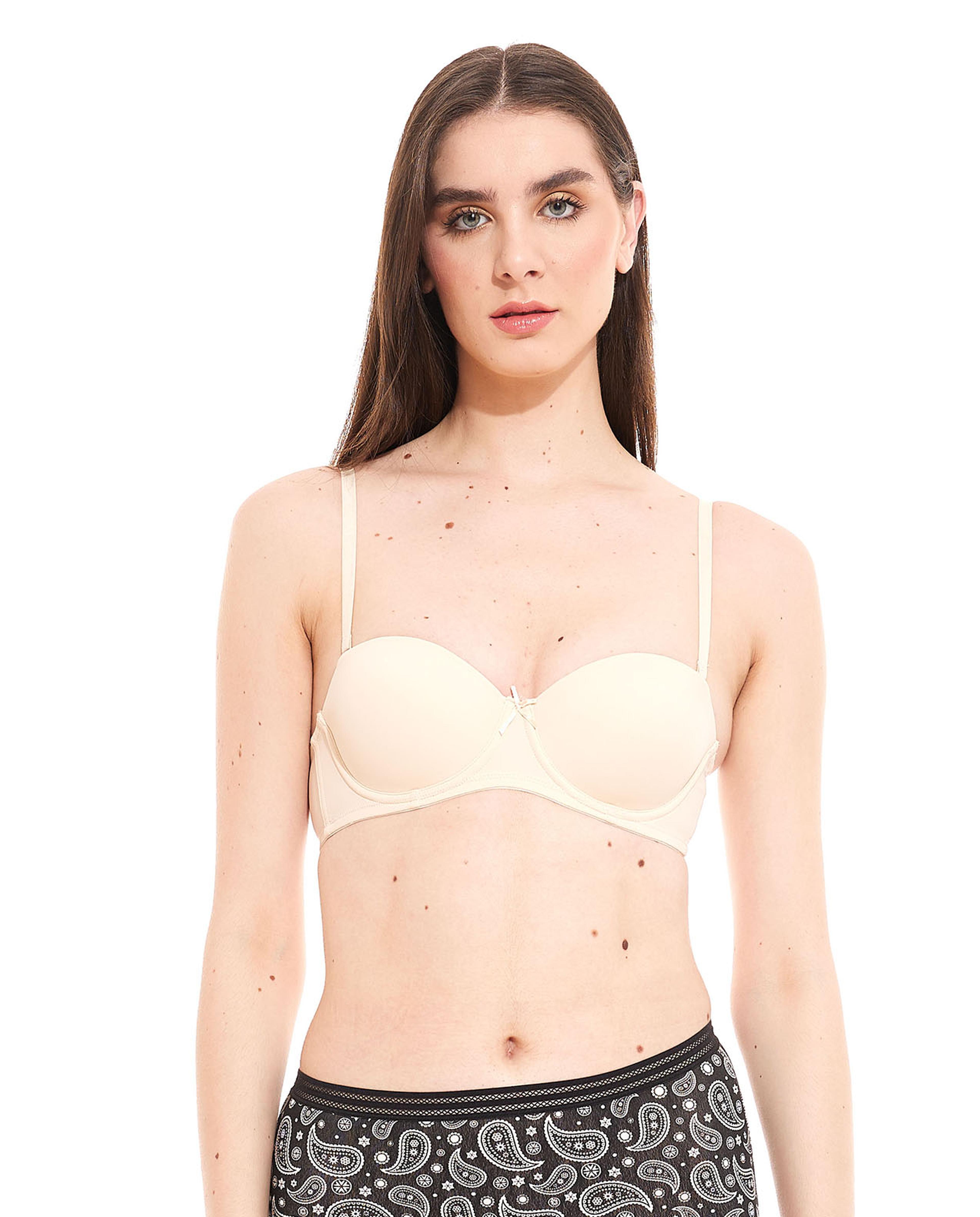 Pack of 2 Bras with Detachable Strap