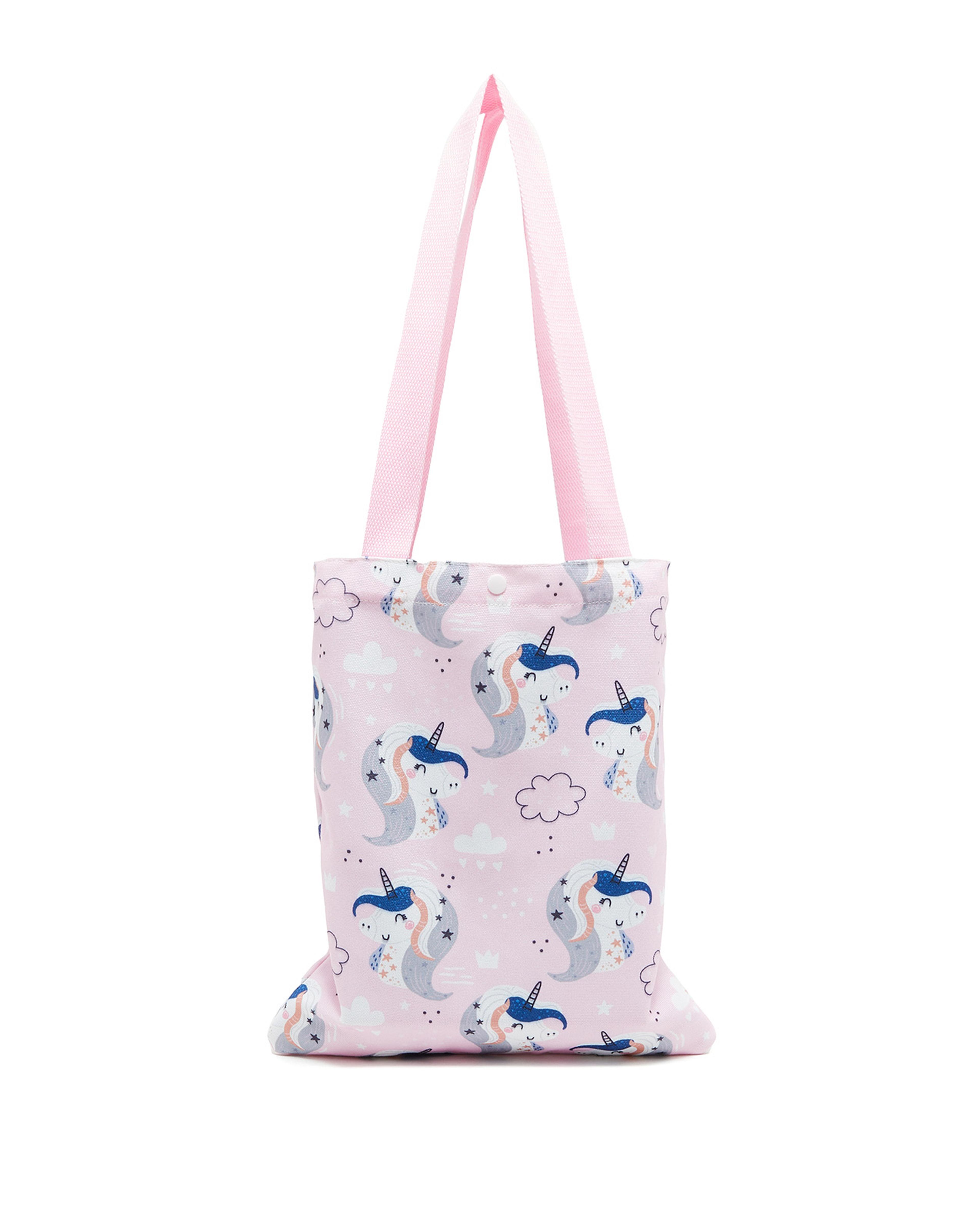 شنطة كتف كانفاس بطبعة 