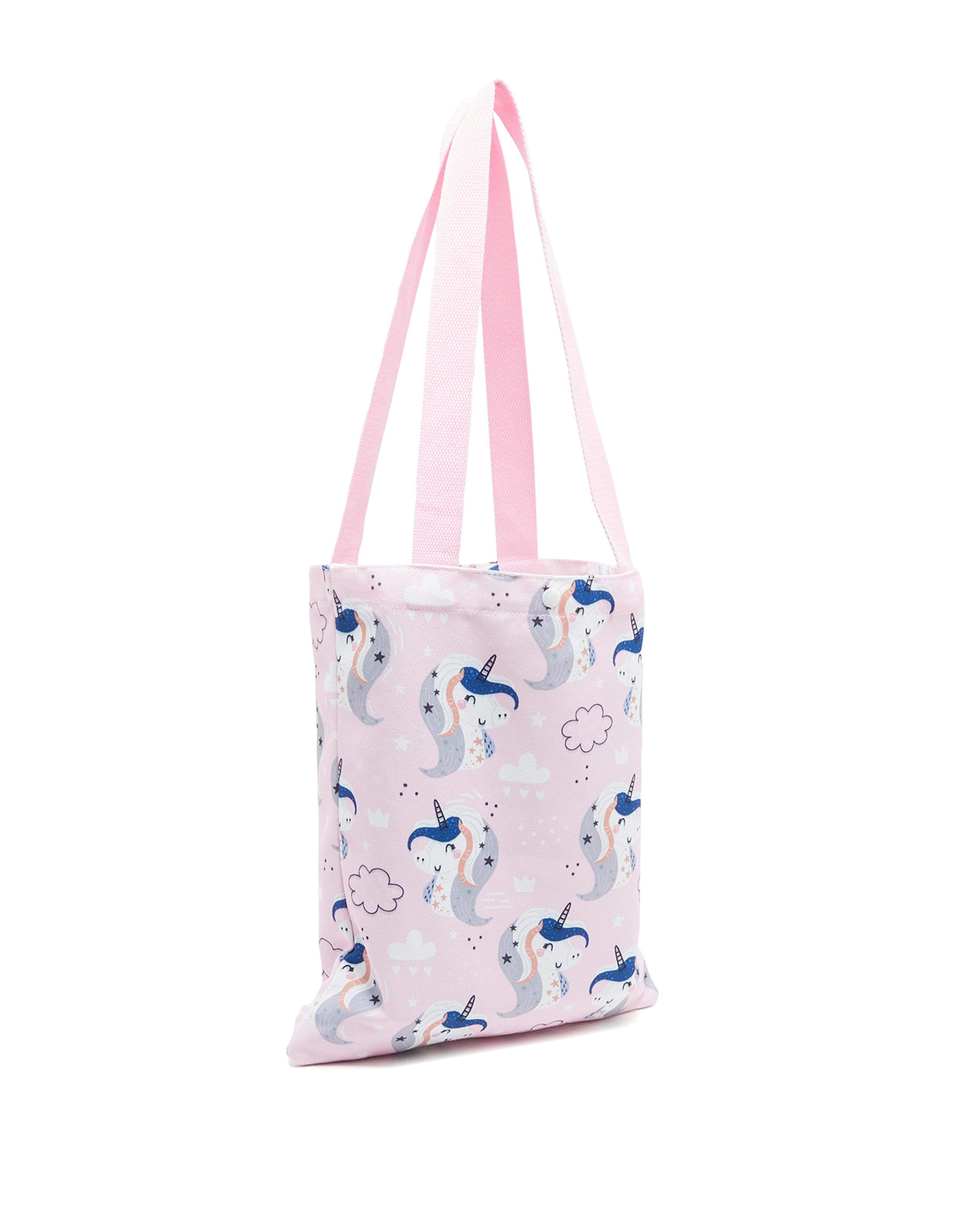 شنطة كتف كانفاس بطبعة 