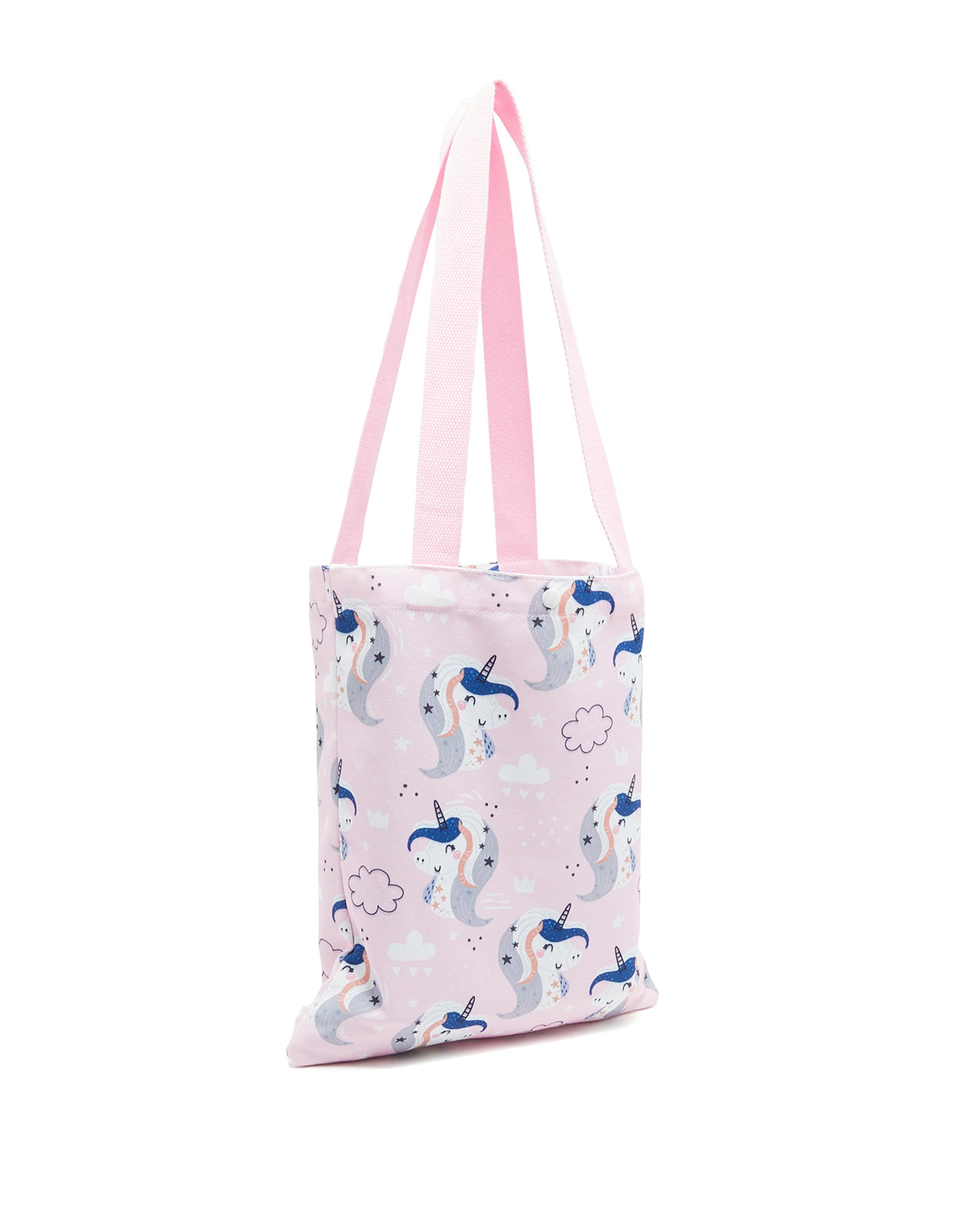 شنطة كتف كانفاس بطبعة 