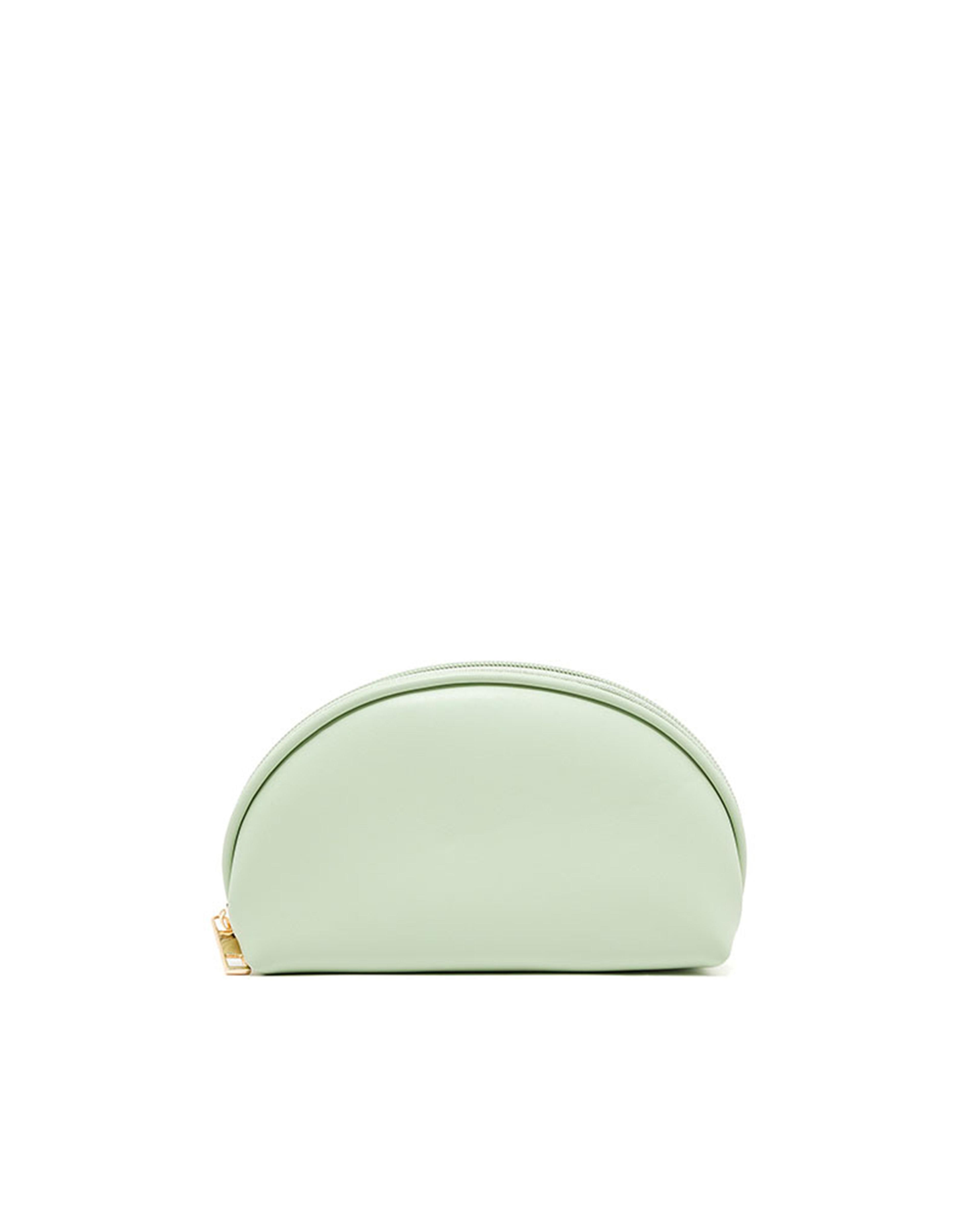 Textured Zip Around Cosmetic Pouch