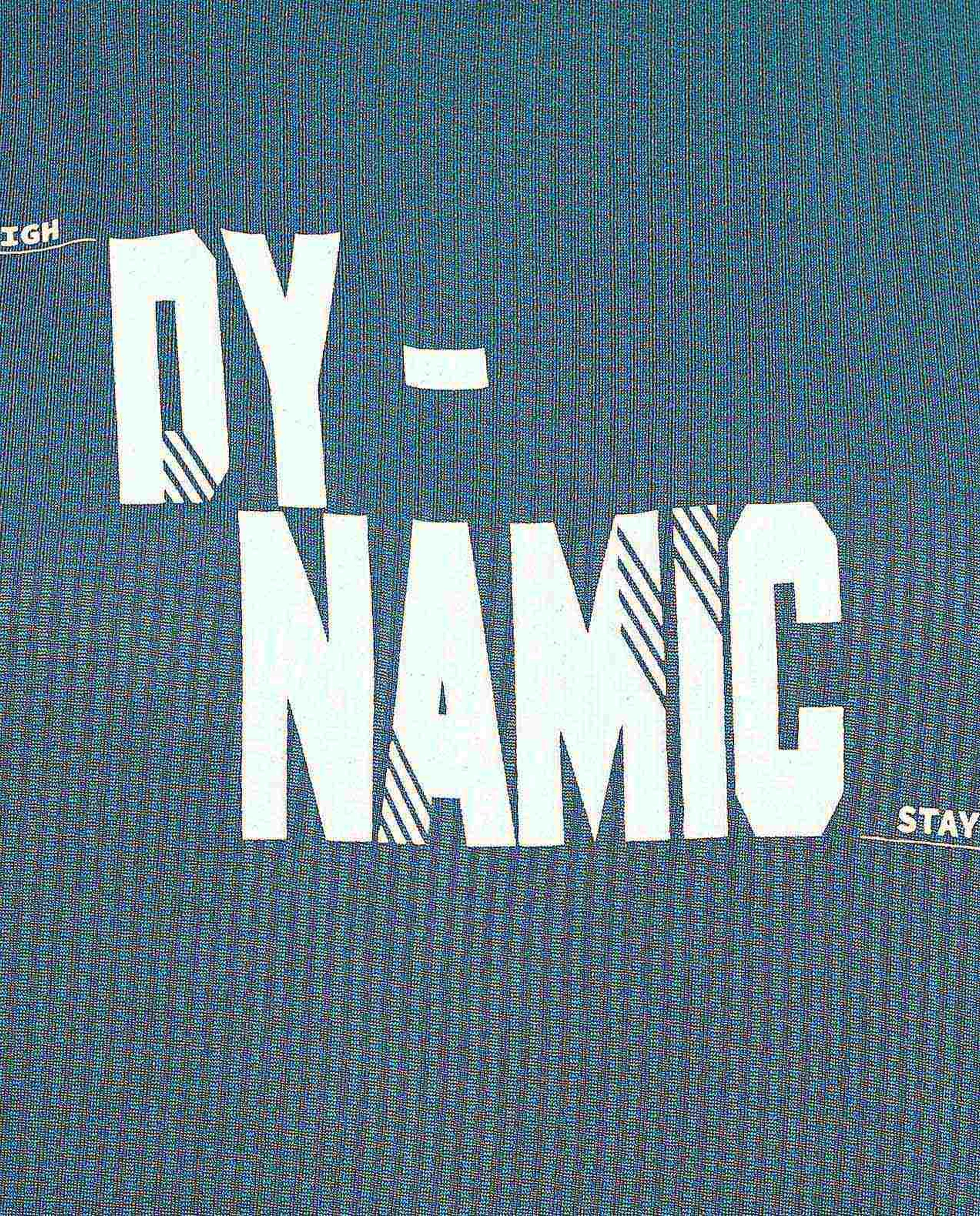 Printed Athlete with Crew Neck