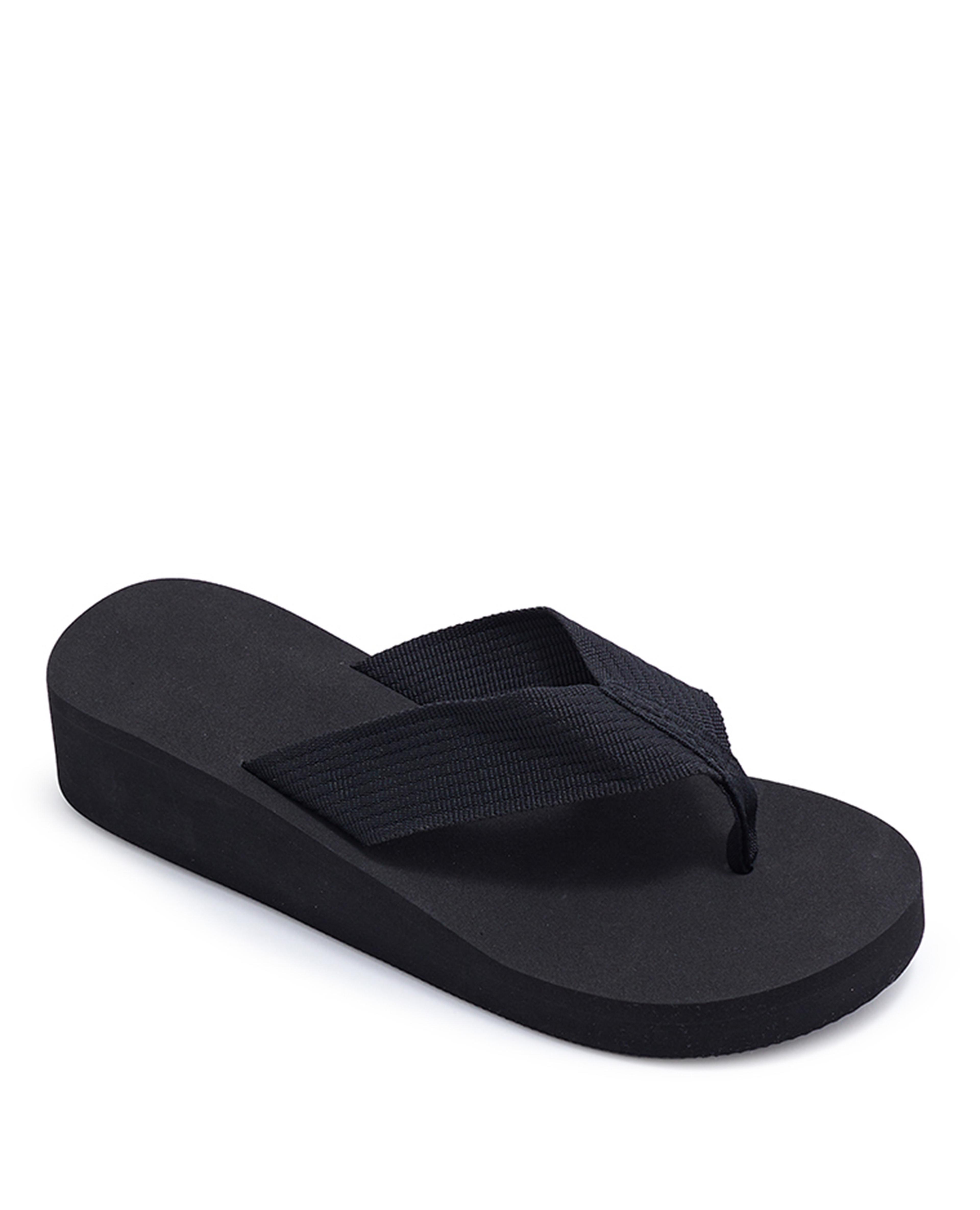 Solid Wedge Flip-Flops